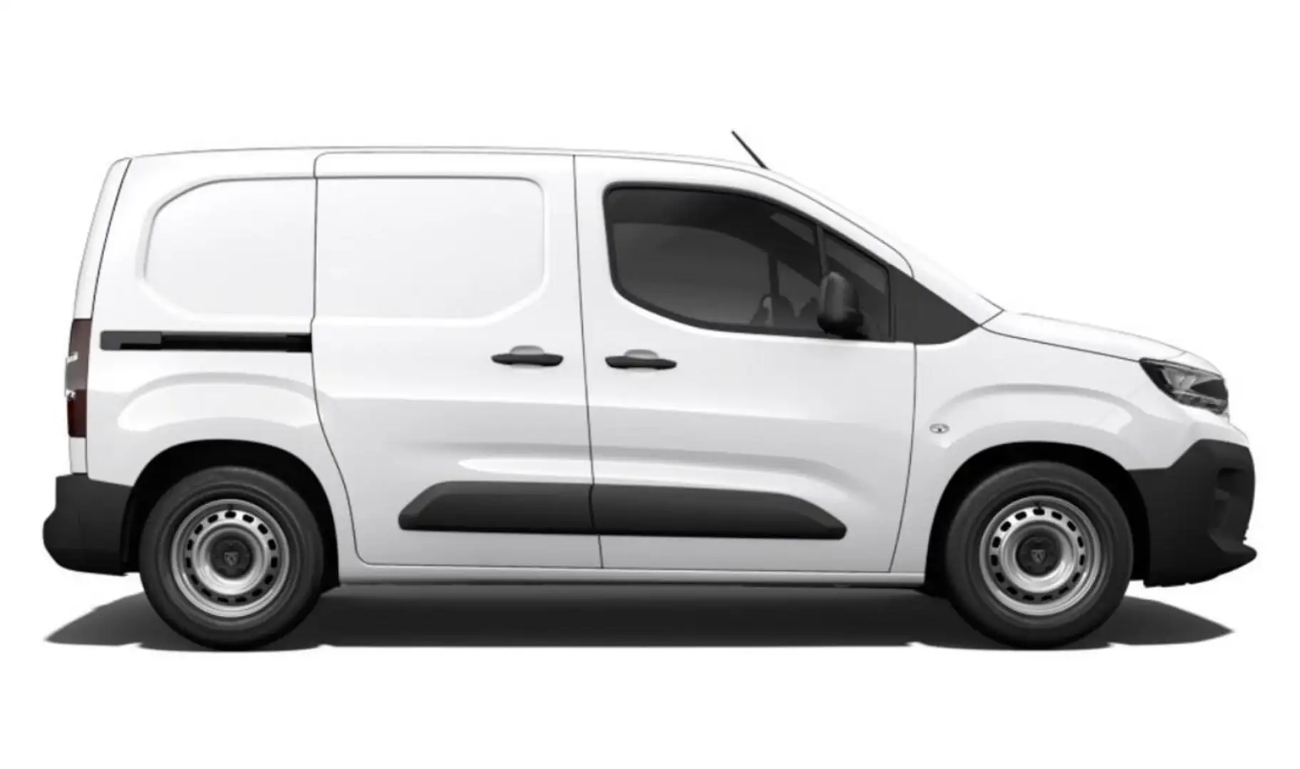 Peugeot Partner 100 L1 10"-DAB Keyl PDC MirrorL Klimaaut 75 kW ... Weiß - 2