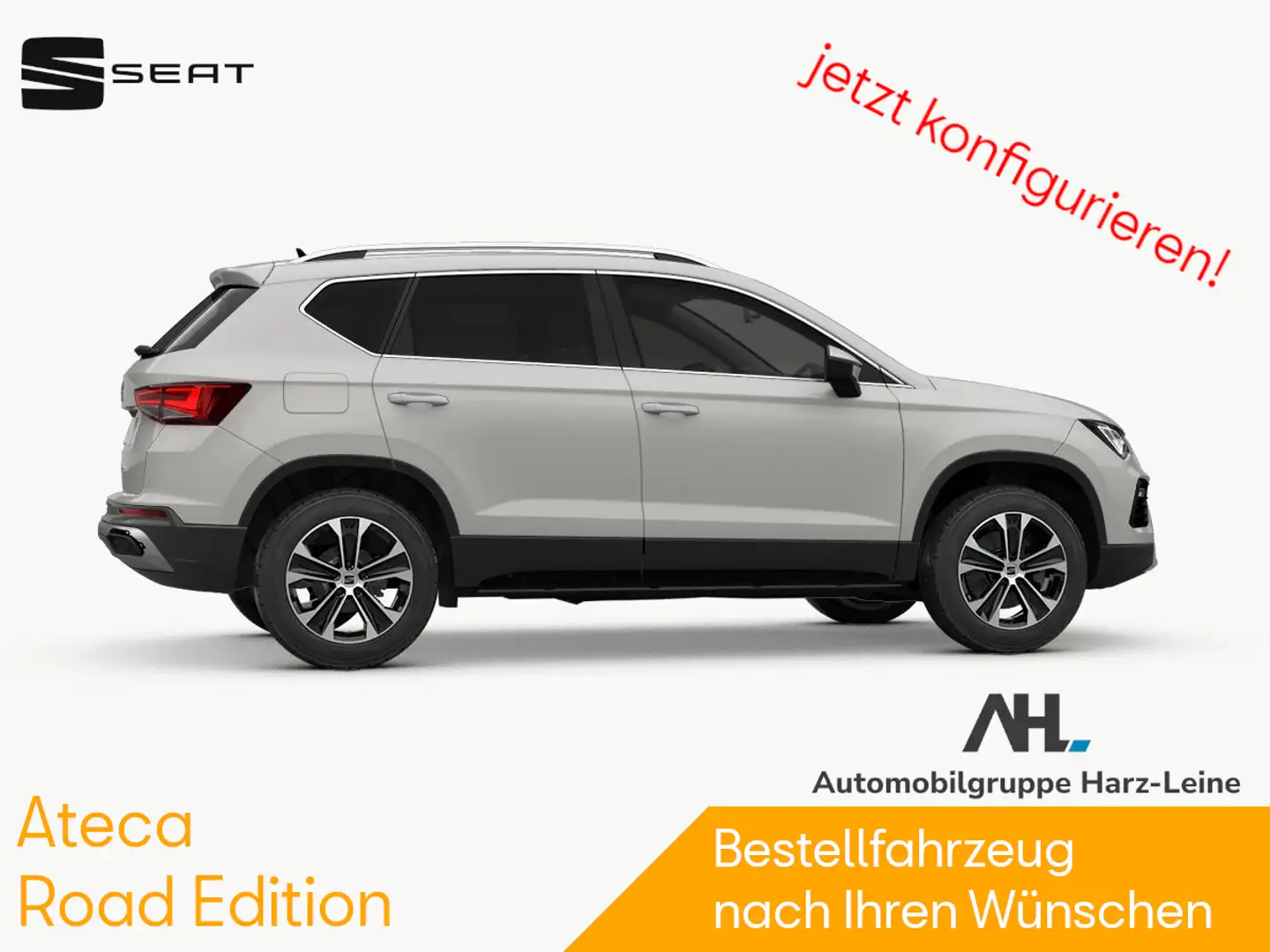 SEAT Ateca 1.5 TSI DSG Road Edition 🔥inkl. SITZHEIZUNG🔥⚡SUM Weiß - 1