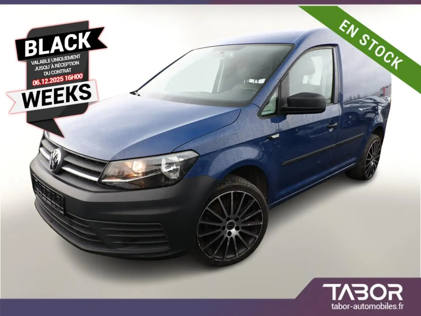 Volkswagen Caddy 1.4 TSI 130 DSG CompC radars Bleu - 1