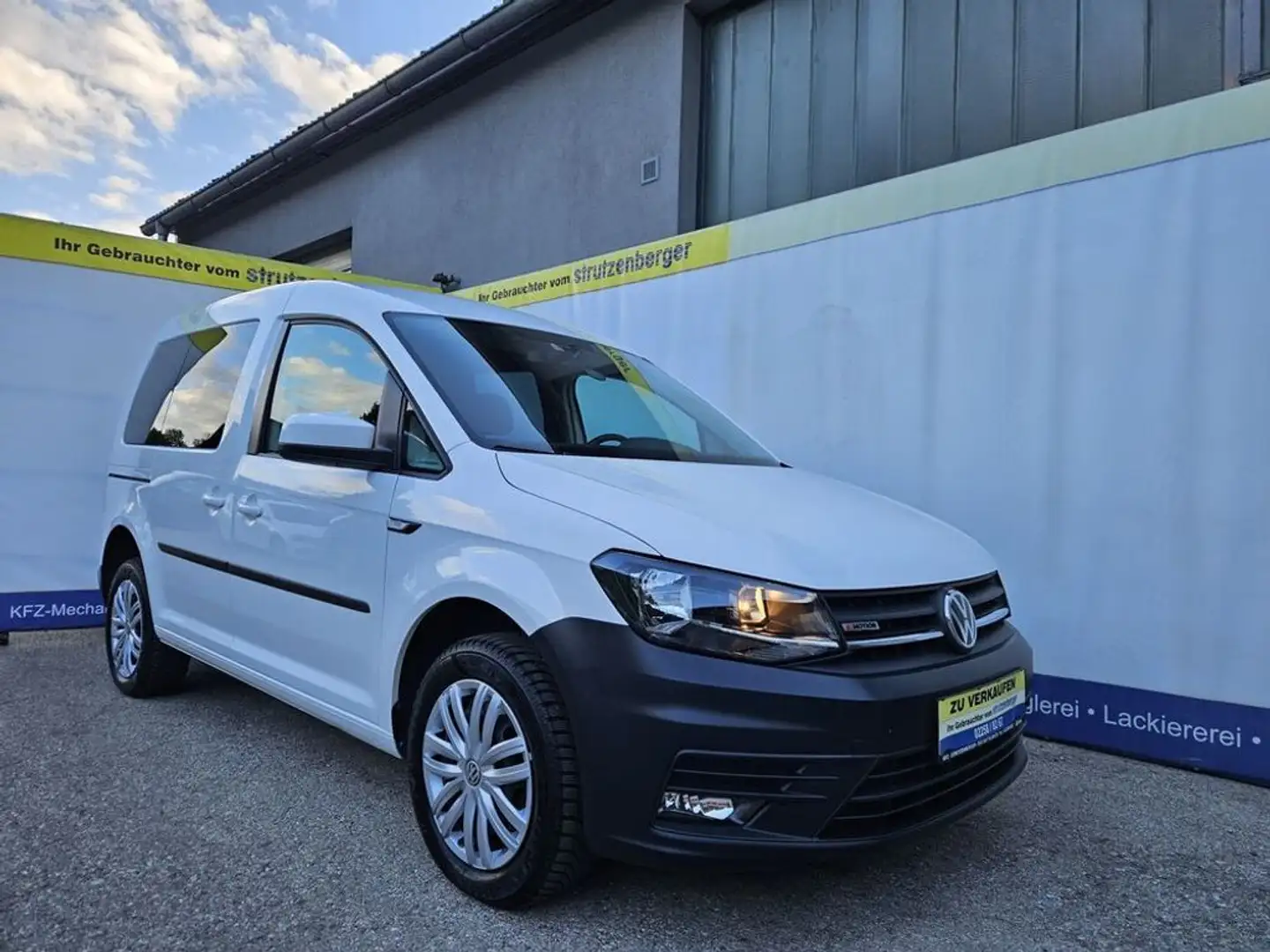 Volkswagen Caddy Austria Plus 2,0 TDI 4Motion AHV PDC SHZ Weiß - 2