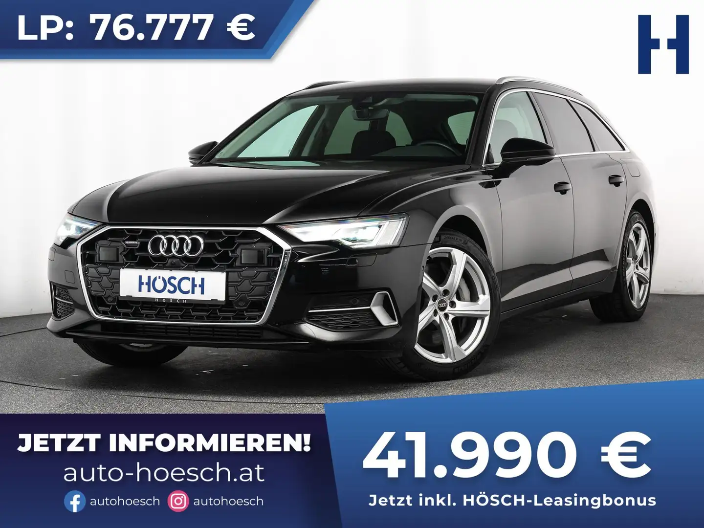 Audi A6 Avant TFSI e quattro adv. MATRIX AHK ASSISTENZ Schwarz - 1