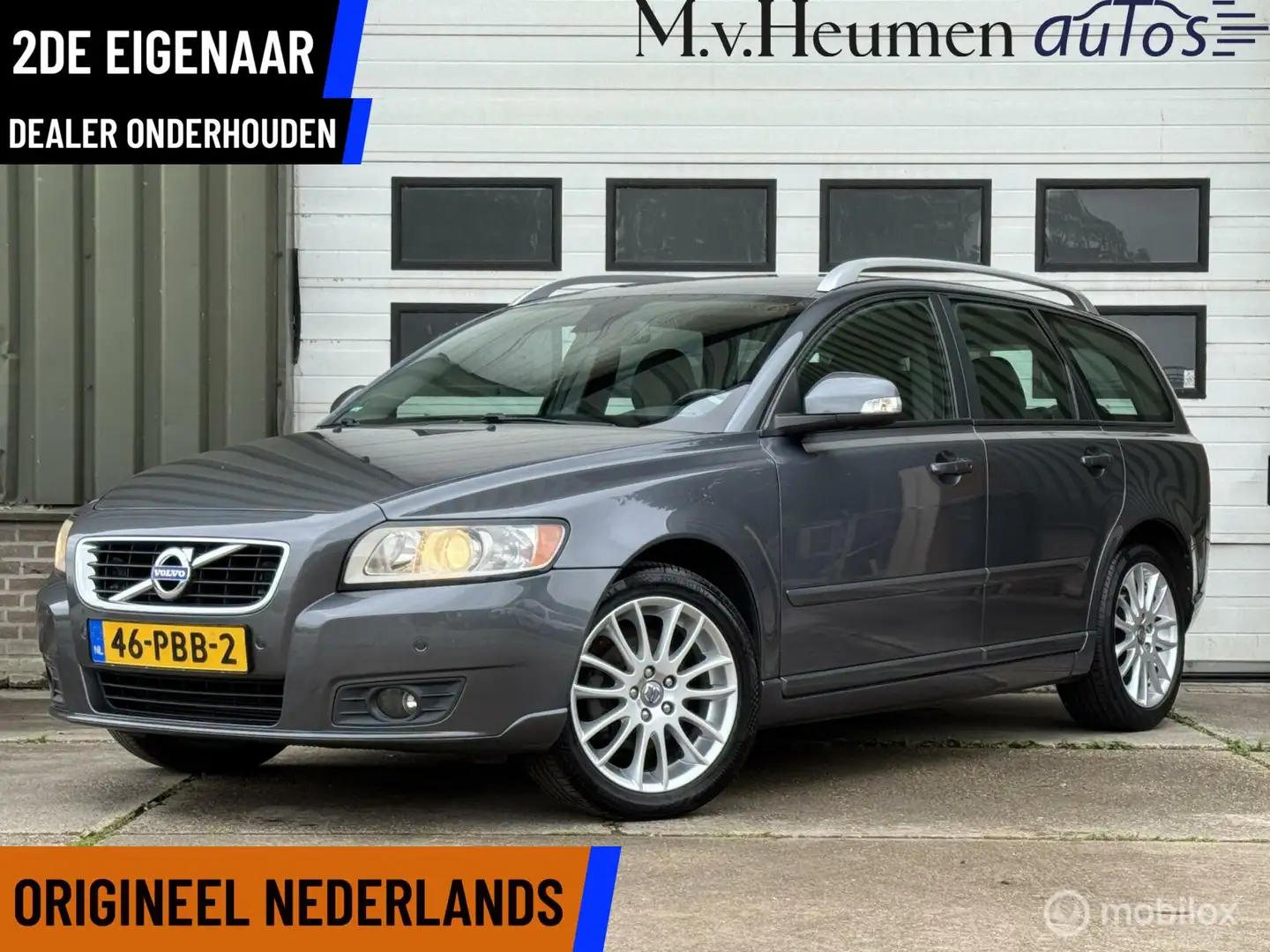Volvo V50 2.0 145PK ORG NED/2DE EIG./Dealer OND. Facelift Tr Gris - 1