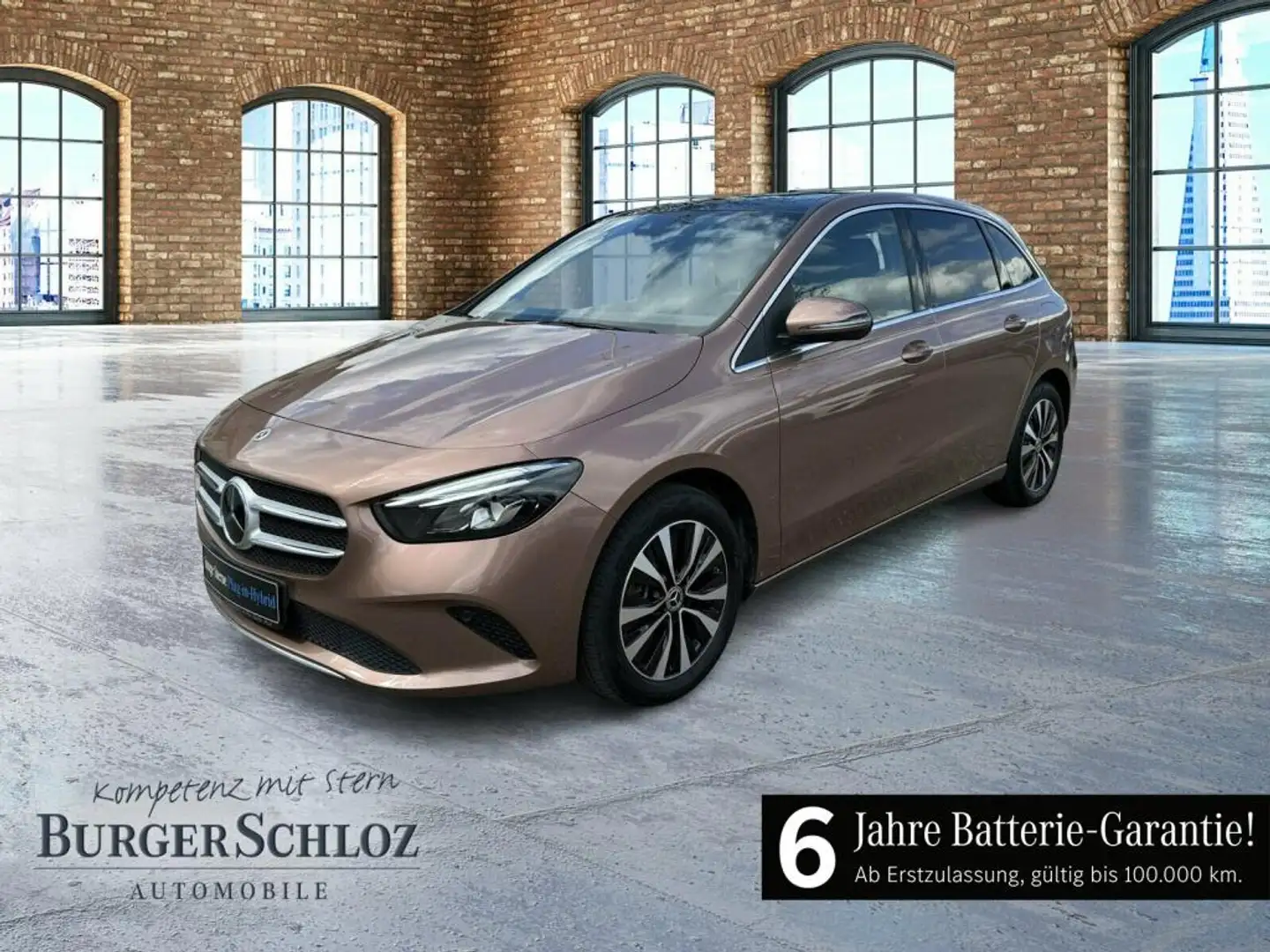 Mercedes-Benz B 250 e progressive Pano KAM ACC PDC SpurH Navi Gold - 1