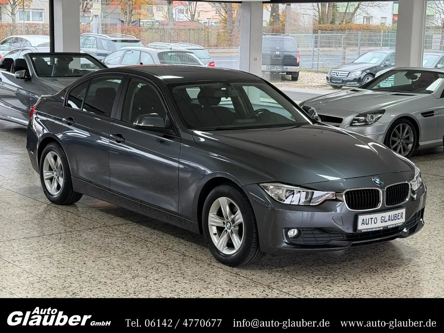 BMW 318 d Limousine/Xenon/Sportsitze/PDC/SHZ/1.Hand Gris - 1