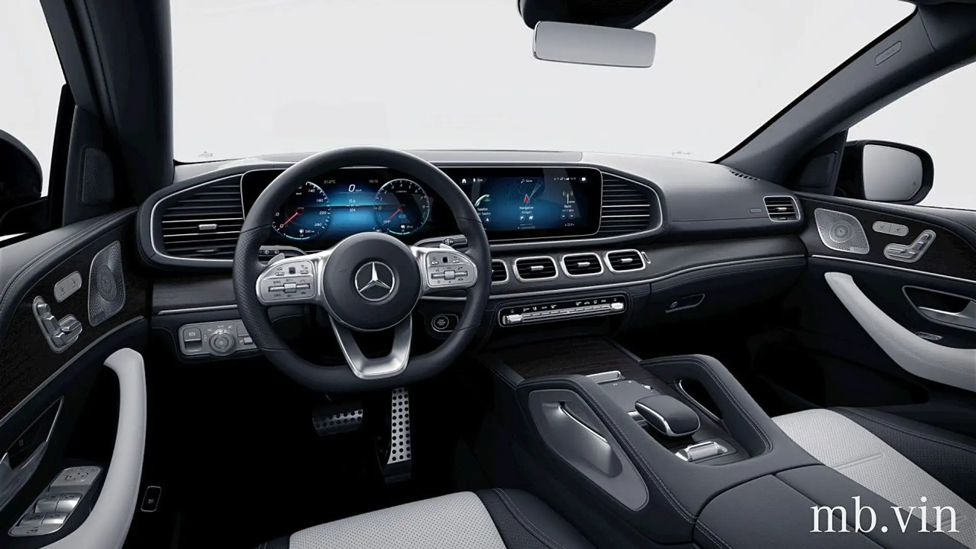 Mercedes-Benz GLE 350 e 4M.AMG,Airm.ACC,360,Belüf.Pan.AHK.Burm Grau - 2