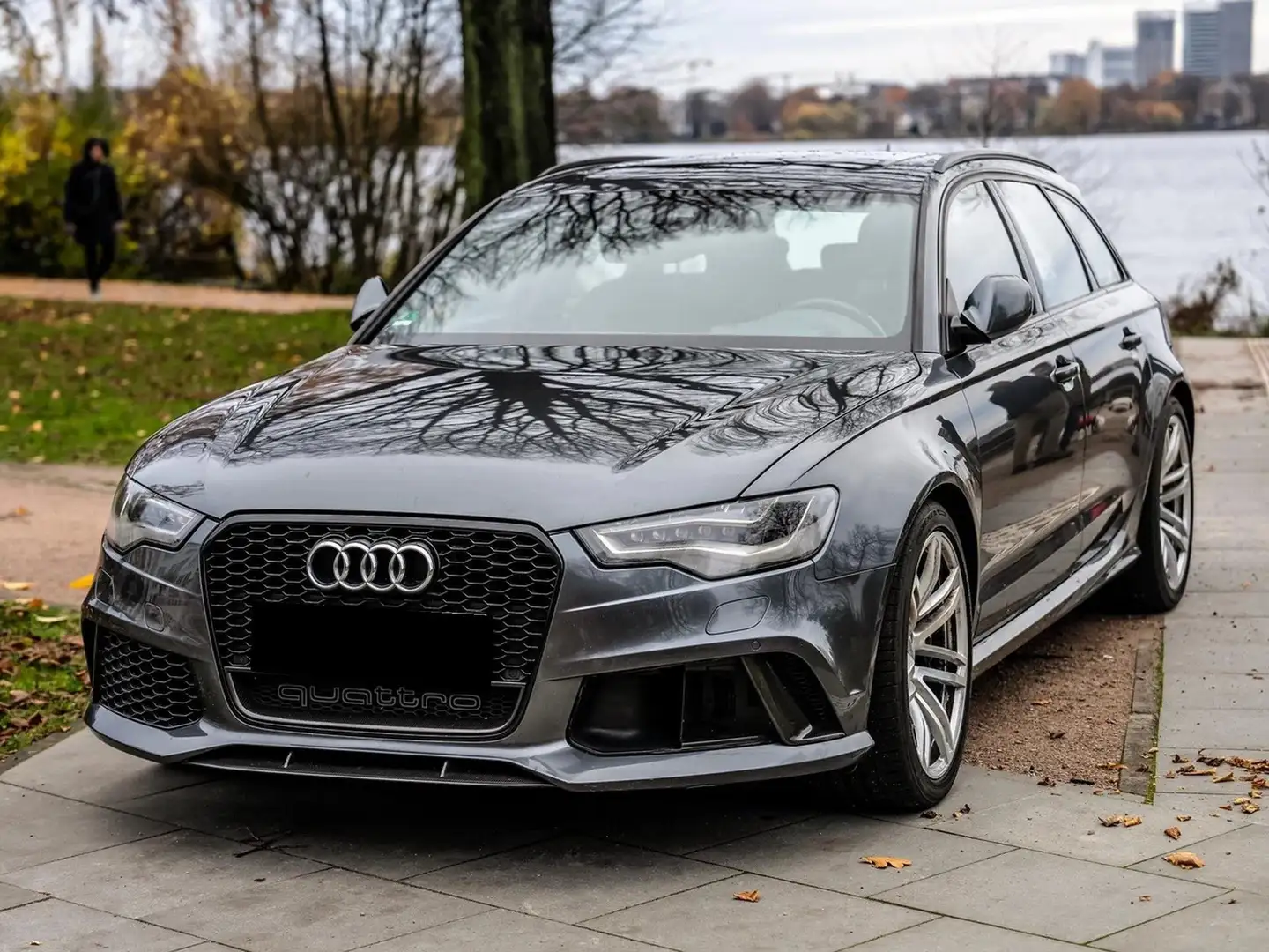 Audi RS6 RS6 Avant 4.0 tfsi quattro tiptronic Grijs - 2