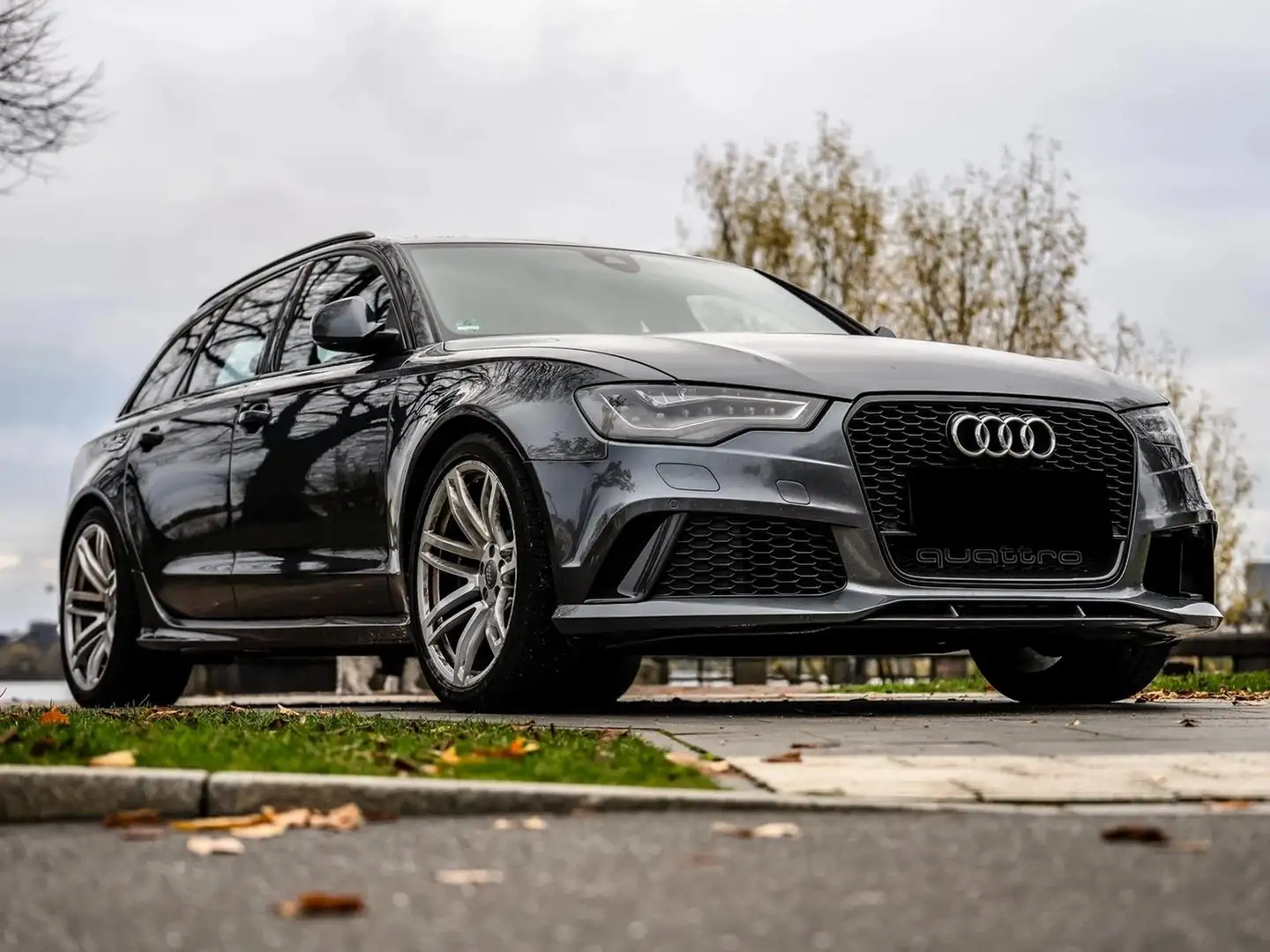 Audi RS6 RS6 Avant 4.0 tfsi quattro tiptronic Grijs - 1