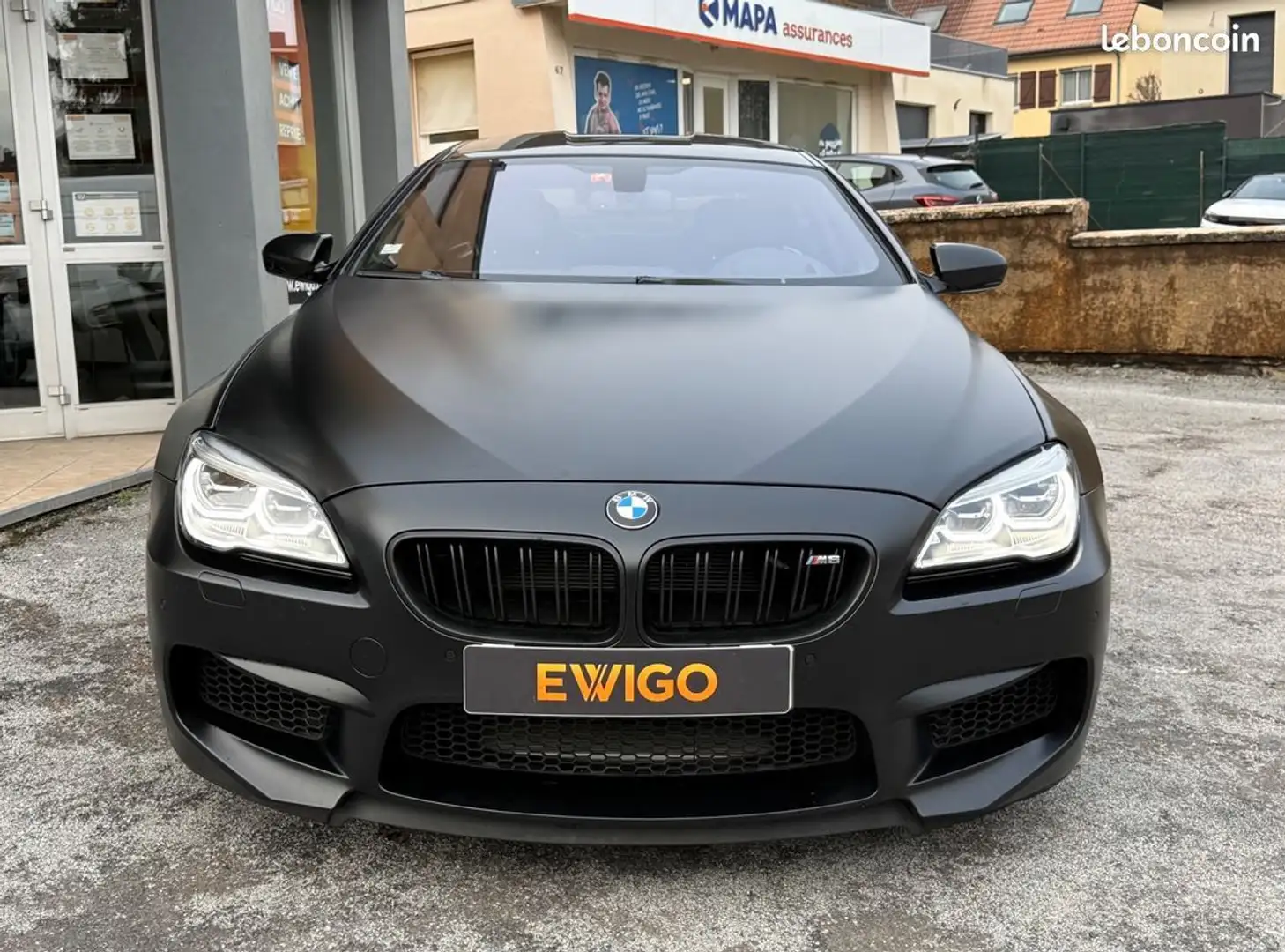 BMW M6 gran-coupe 4.4 560 ch dkg akrapovic Noir - 2