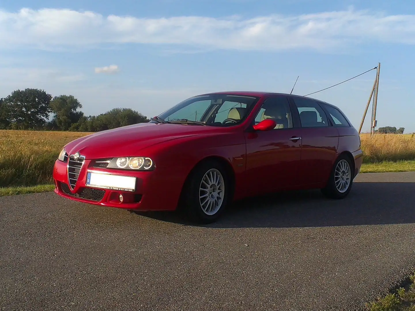 Alfa Romeo 156 Sportwagon 1.9 JTD 8V Impression Czerwony - 2