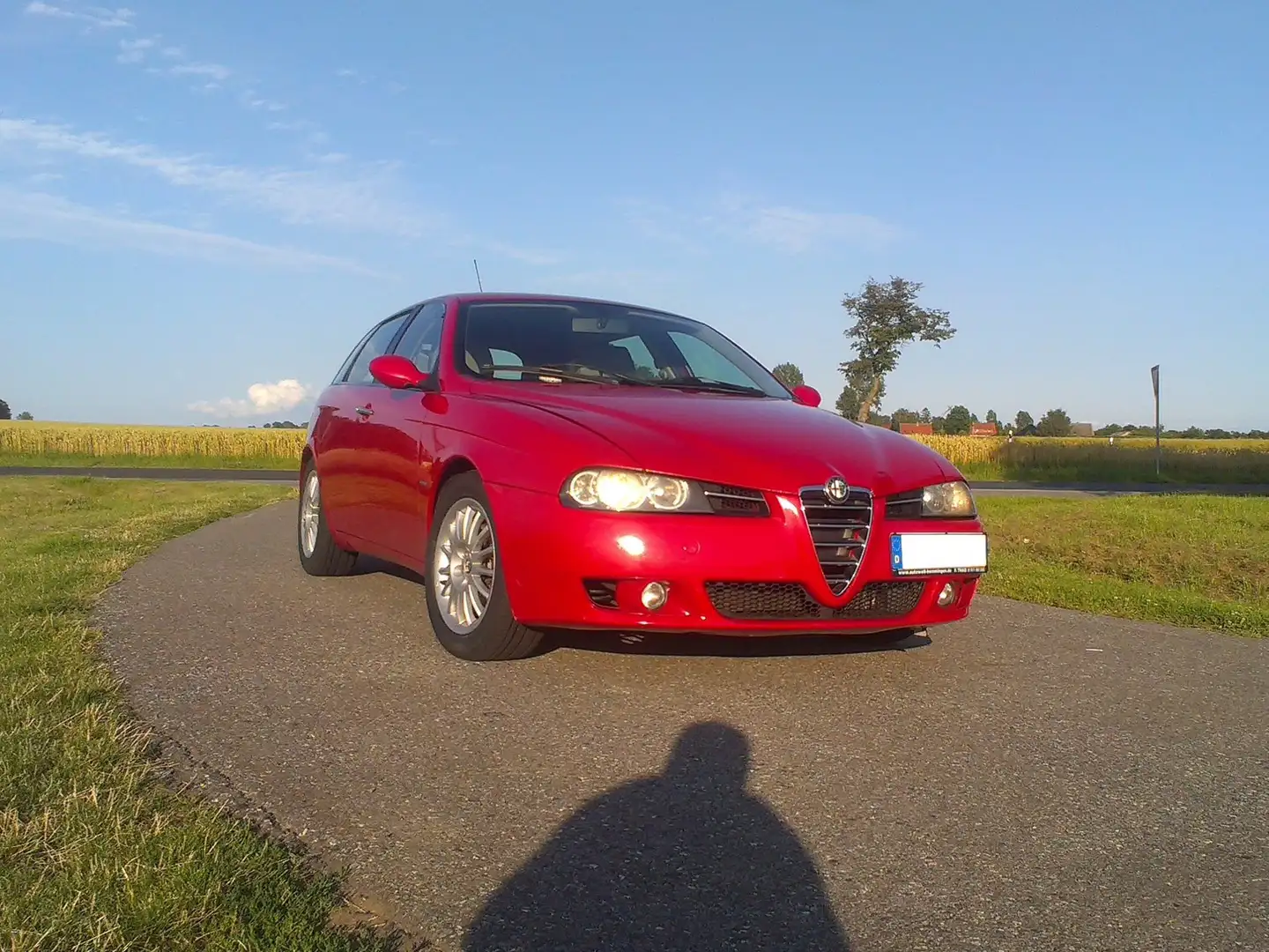 Alfa Romeo 156 Sportwagon 1.9 JTD 8V Impression Czerwony - 1