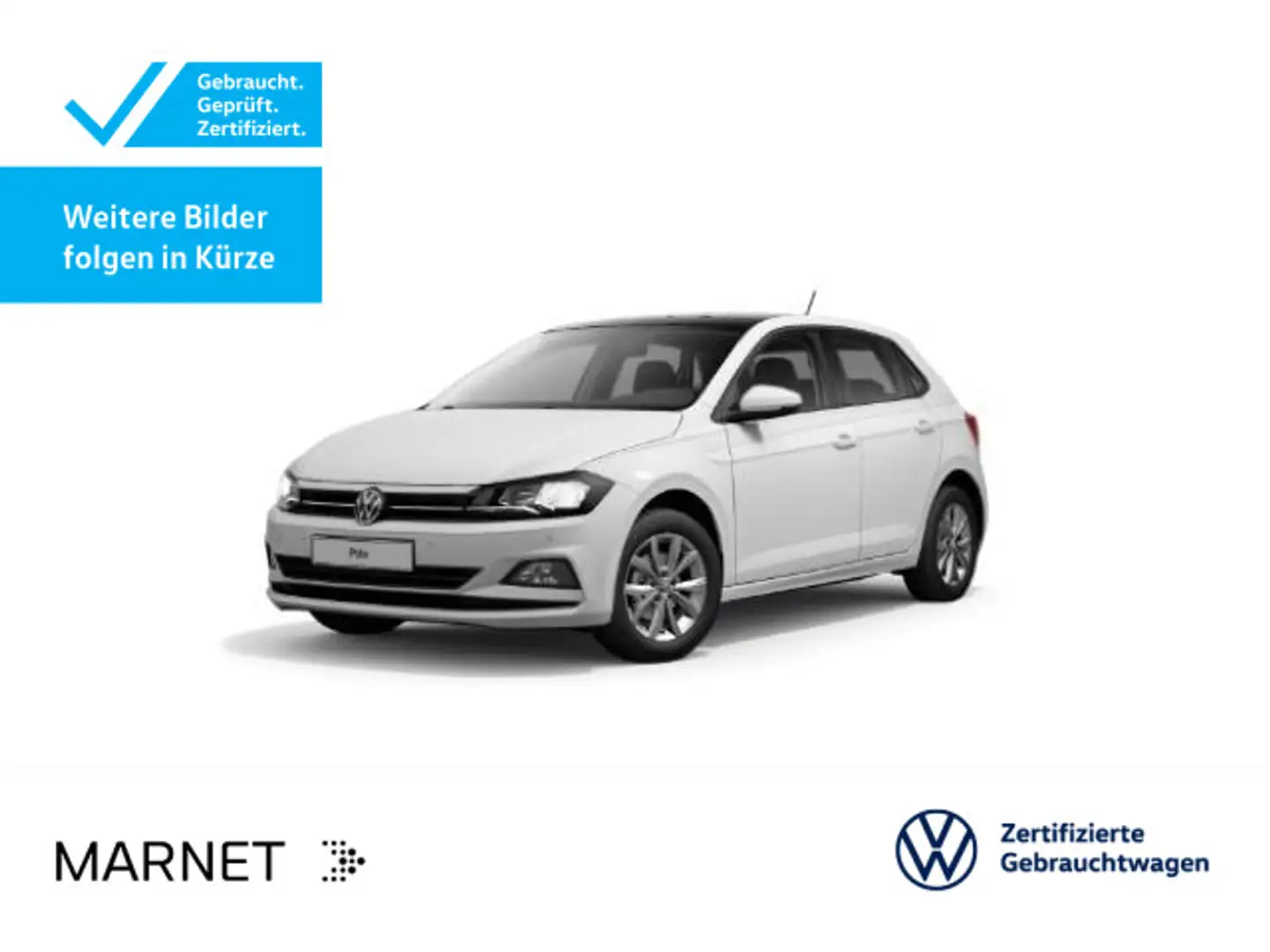 Volkswagen Polo 1.0 TSI Highline Pano*LED*SHZ*PDC*DAB* Weiß - 1