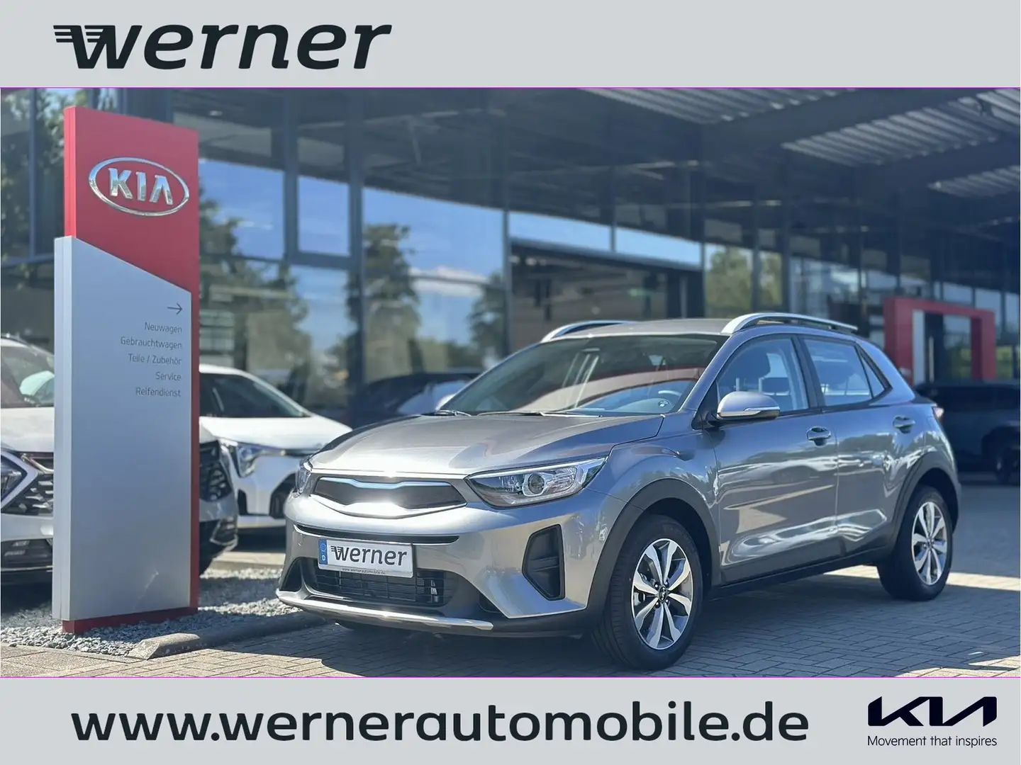 Kia Stonic 1.0 T-GDI Vision Grau - 1