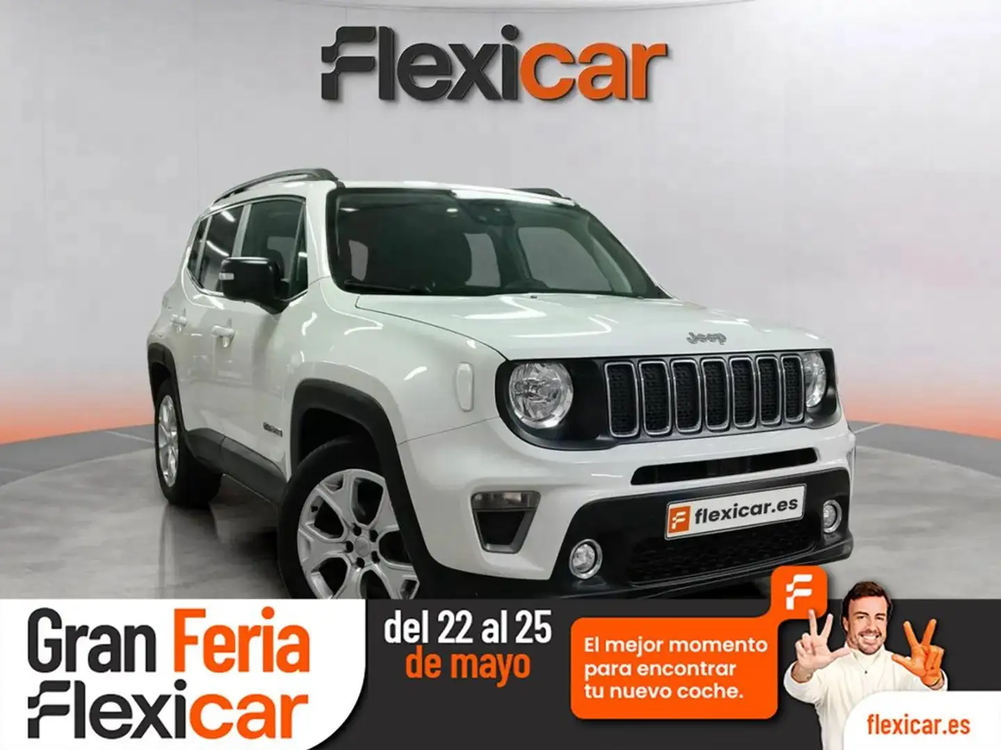Jeep Renegade 1.6Mjt Limited 4x2 96kW Blanco - 2