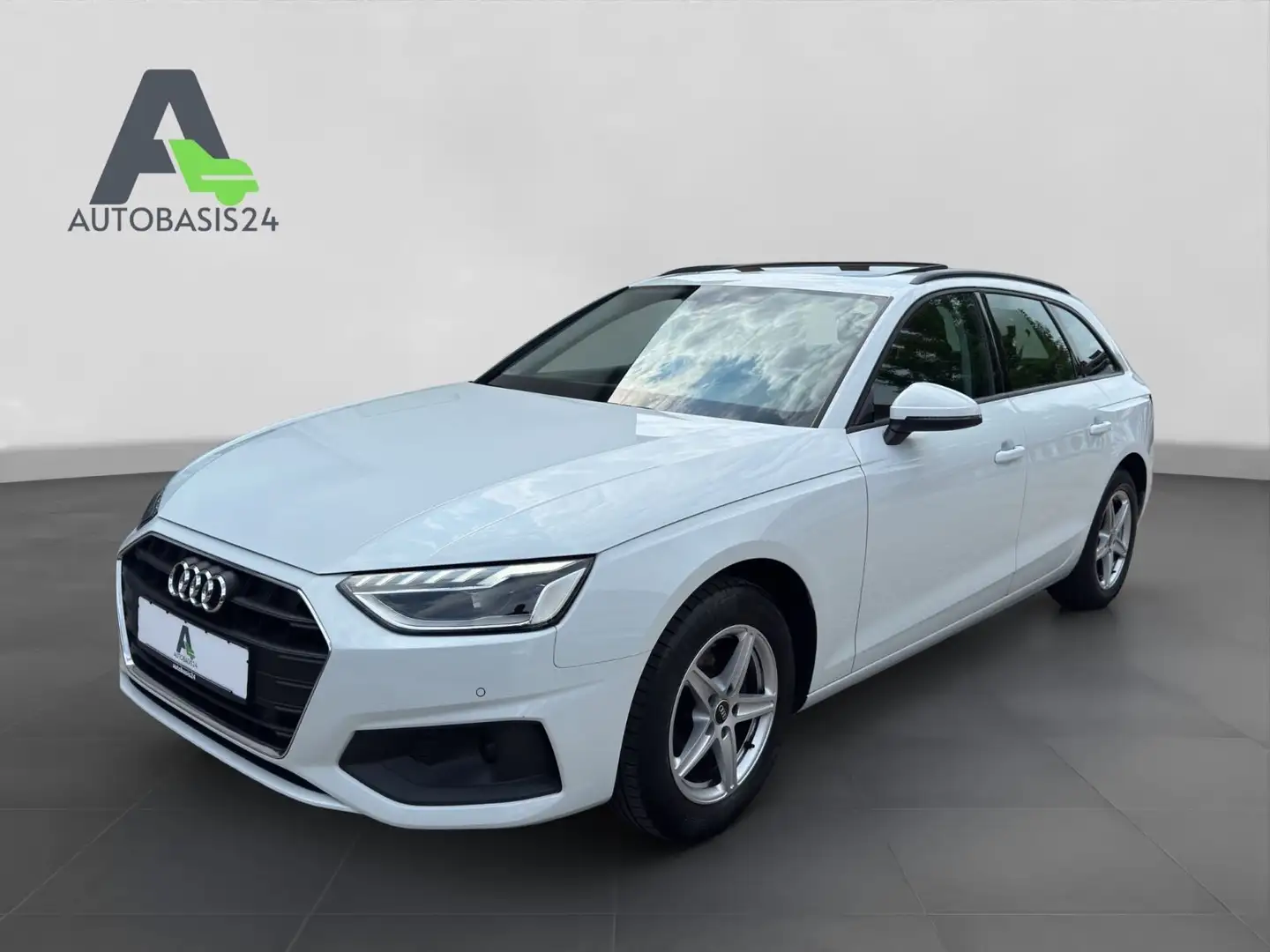 Audi A4 Avant 35TDI*AHK*LED*PANO*VIRTUAL*SPORTSITZE* Blanc - 1