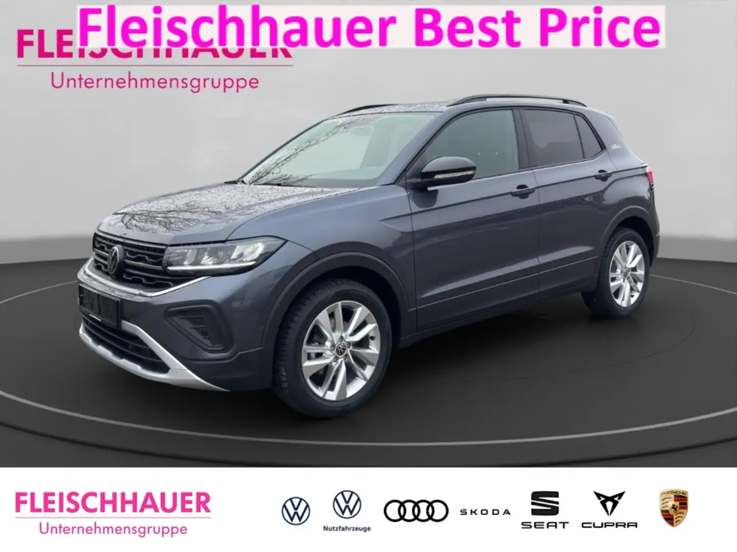 Volkswagen T-Cross Goal 1.0 l TSI 85 kW (116 PS)         VK35625,-EUR Grau - 1