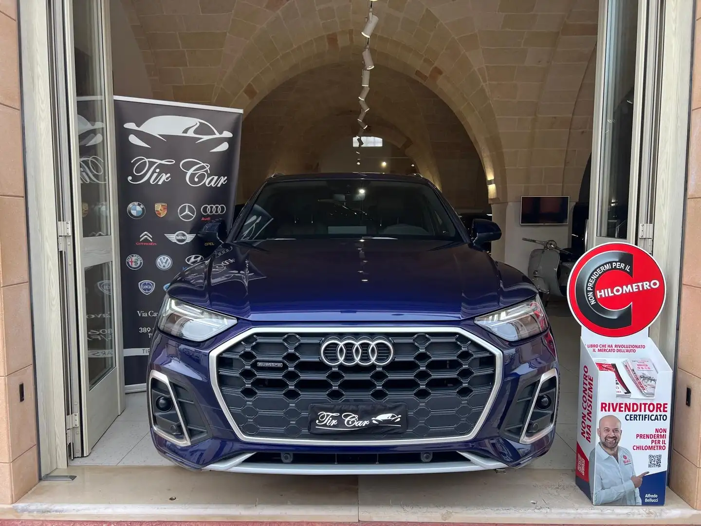 Audi Q5 Q5 40 2.0tdi mhev 12V S line Plus quattro s-tronic Blu/Azzurro - 2