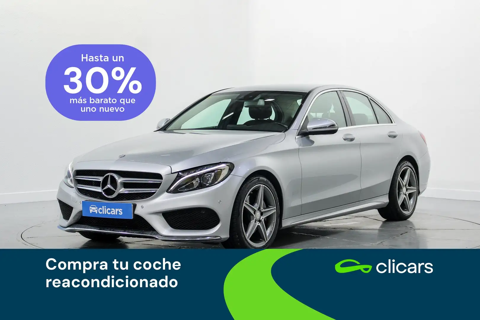 Mercedes-Benz C 220 220d 7G Plus Plateado - 1