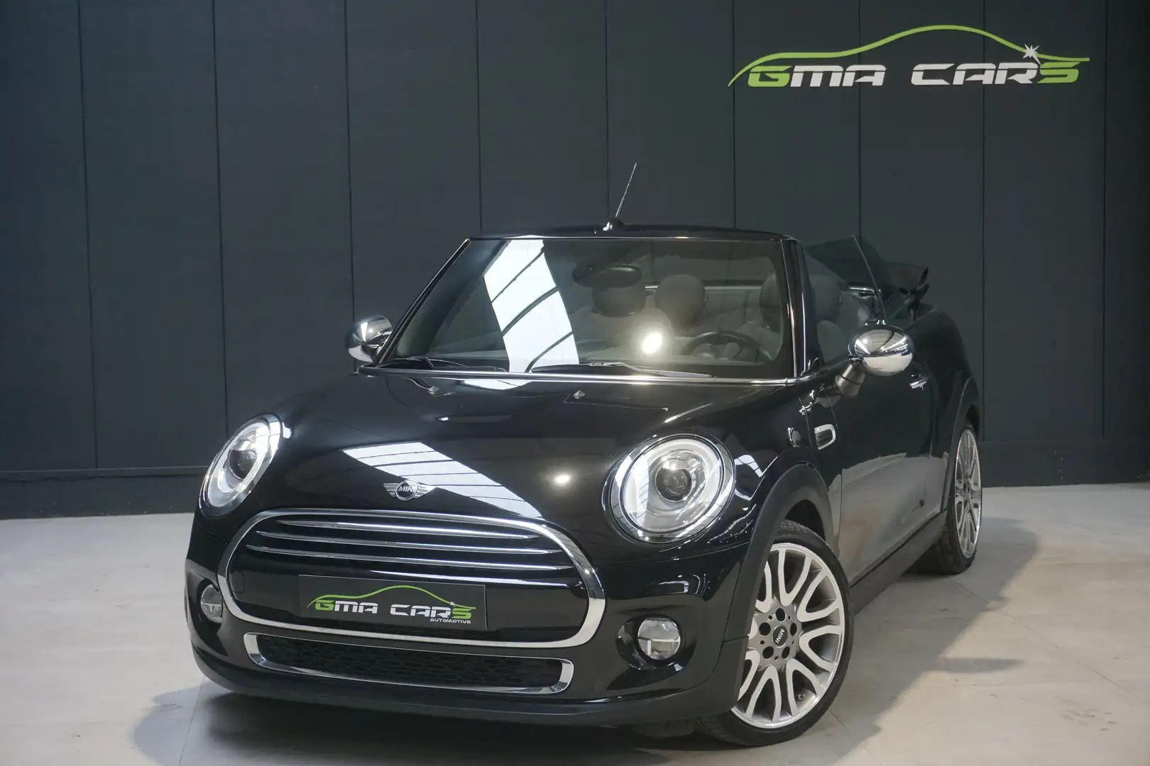 MINI Cooper Cabrio 1.5A Benzine Automaat-H.Leder-Navi-Xenon-Garantie Noir - 1