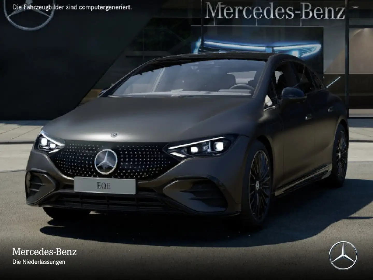 Mercedes-Benz EQE 500 4MATIC AMG Fahrass WideScreen Airmat Pano Gris - 2