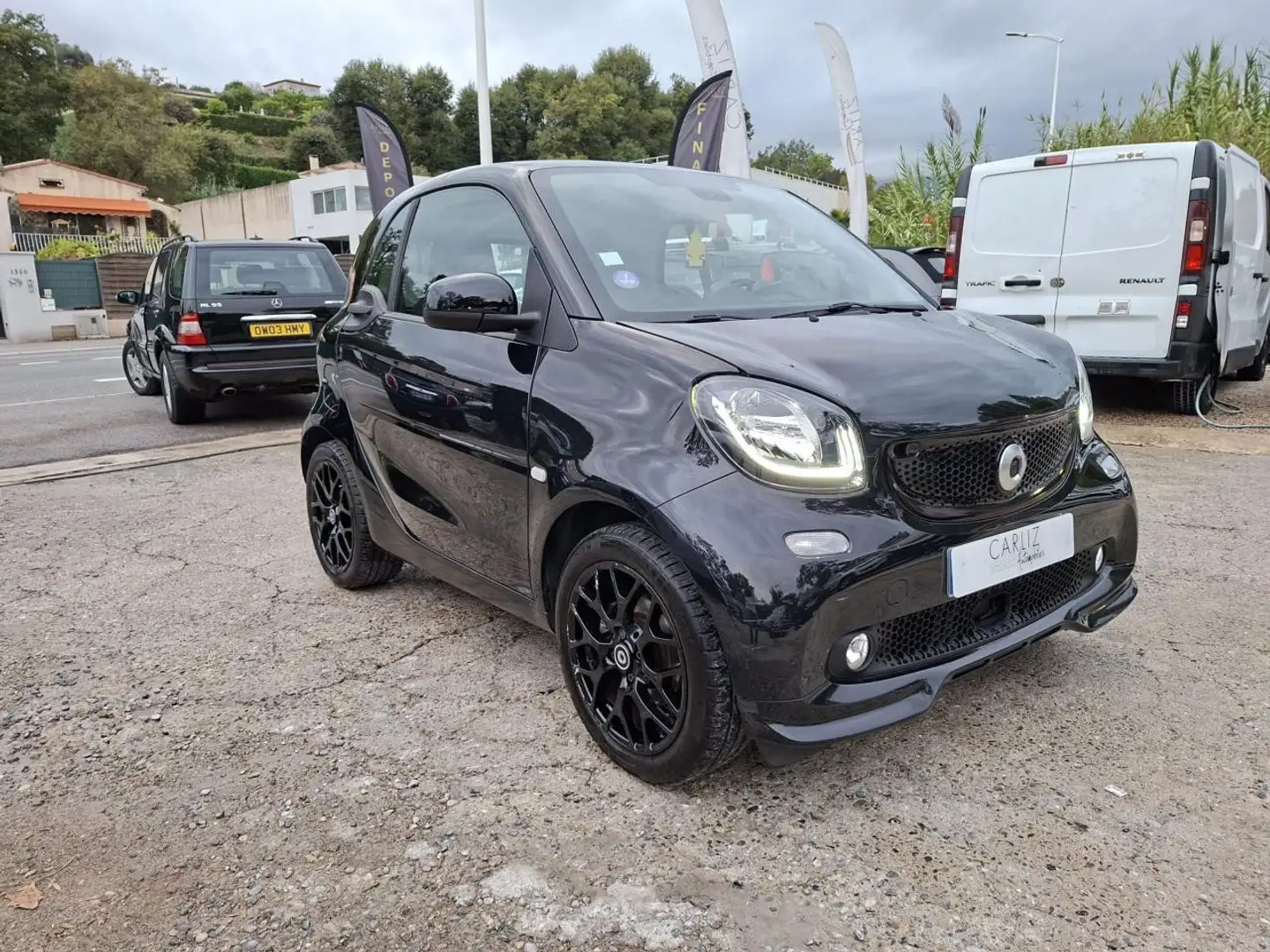 smart forTwo Smart ForTwo Coupé 0.9 90cv Passion Twinamic Noir - 1
