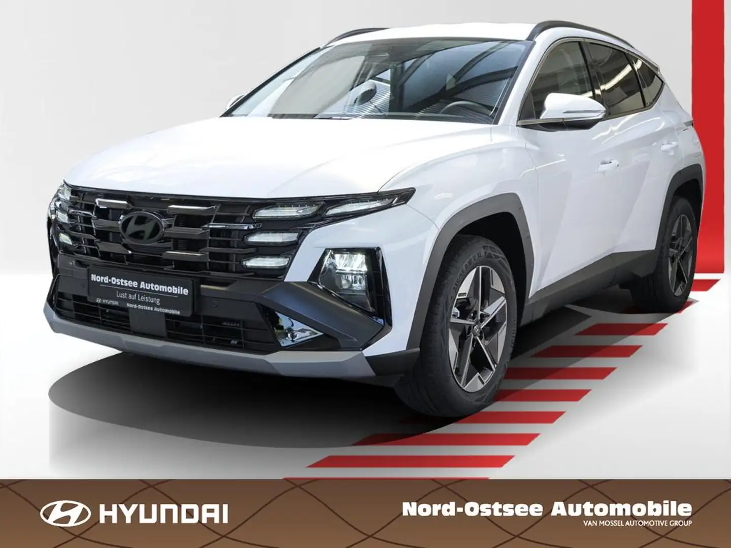 Hyundai TUCSON FL HEV TREND Blanc - 1