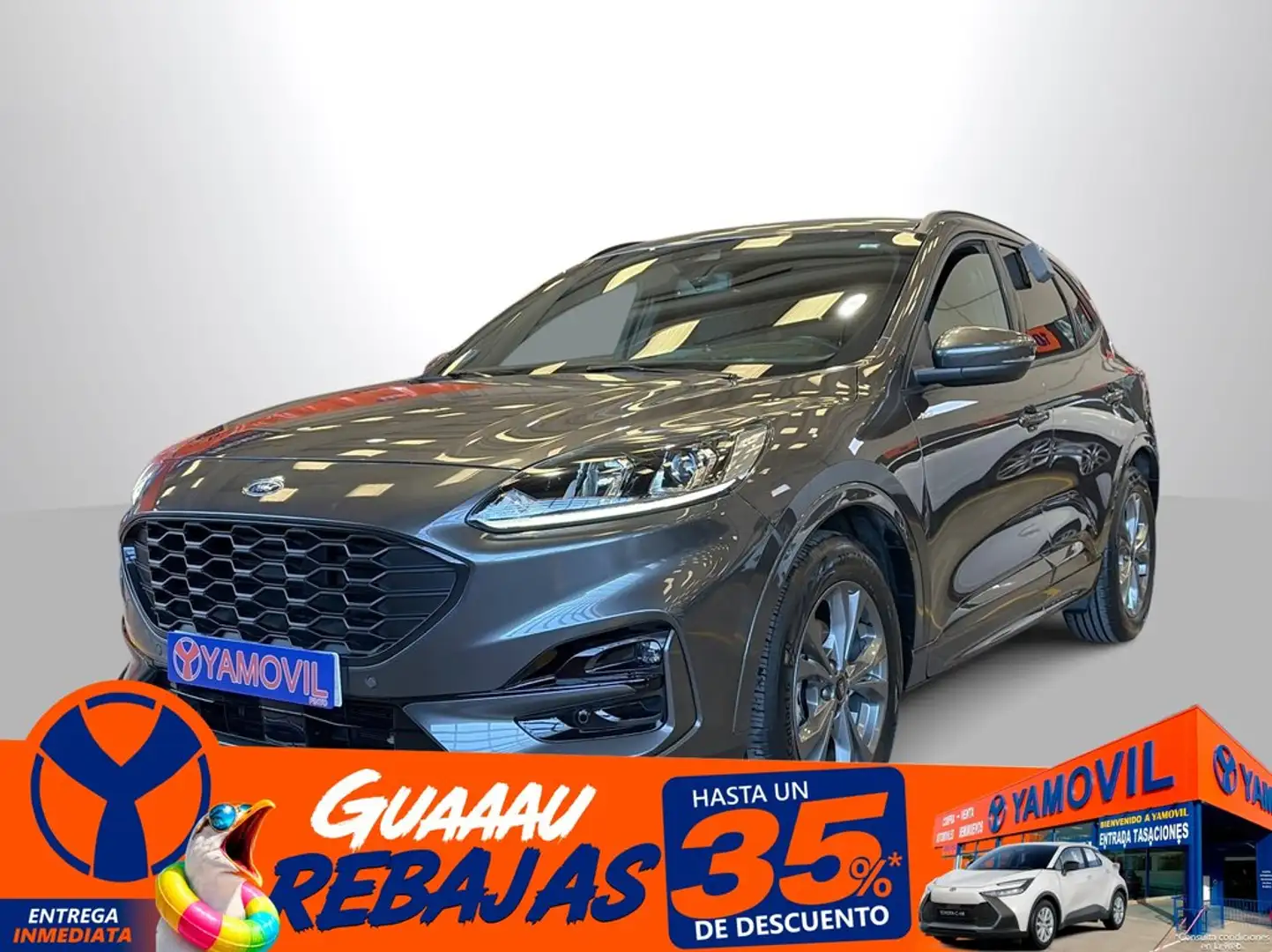 Ford Kuga 2.5 Duratec FHEV ST-Line 4x2 Aut. Gris - 1