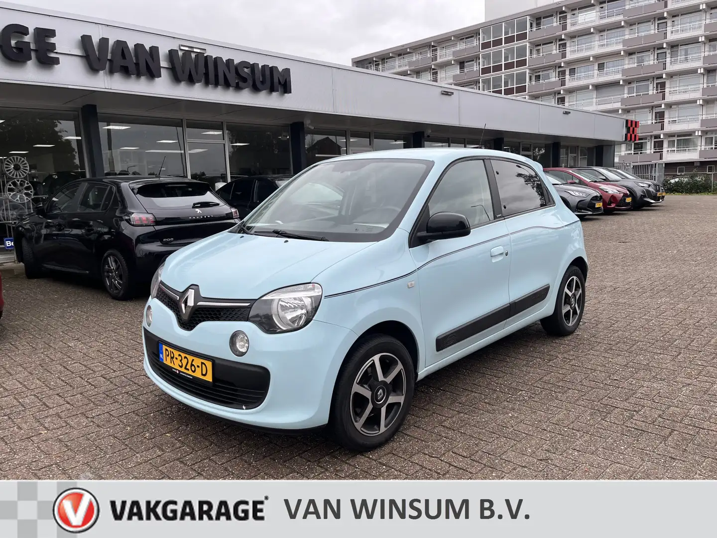 Renault Twingo 1.0 SCe Limited Lmv Pdc Cruise Bluetooth Airco Nap Blauw - 1