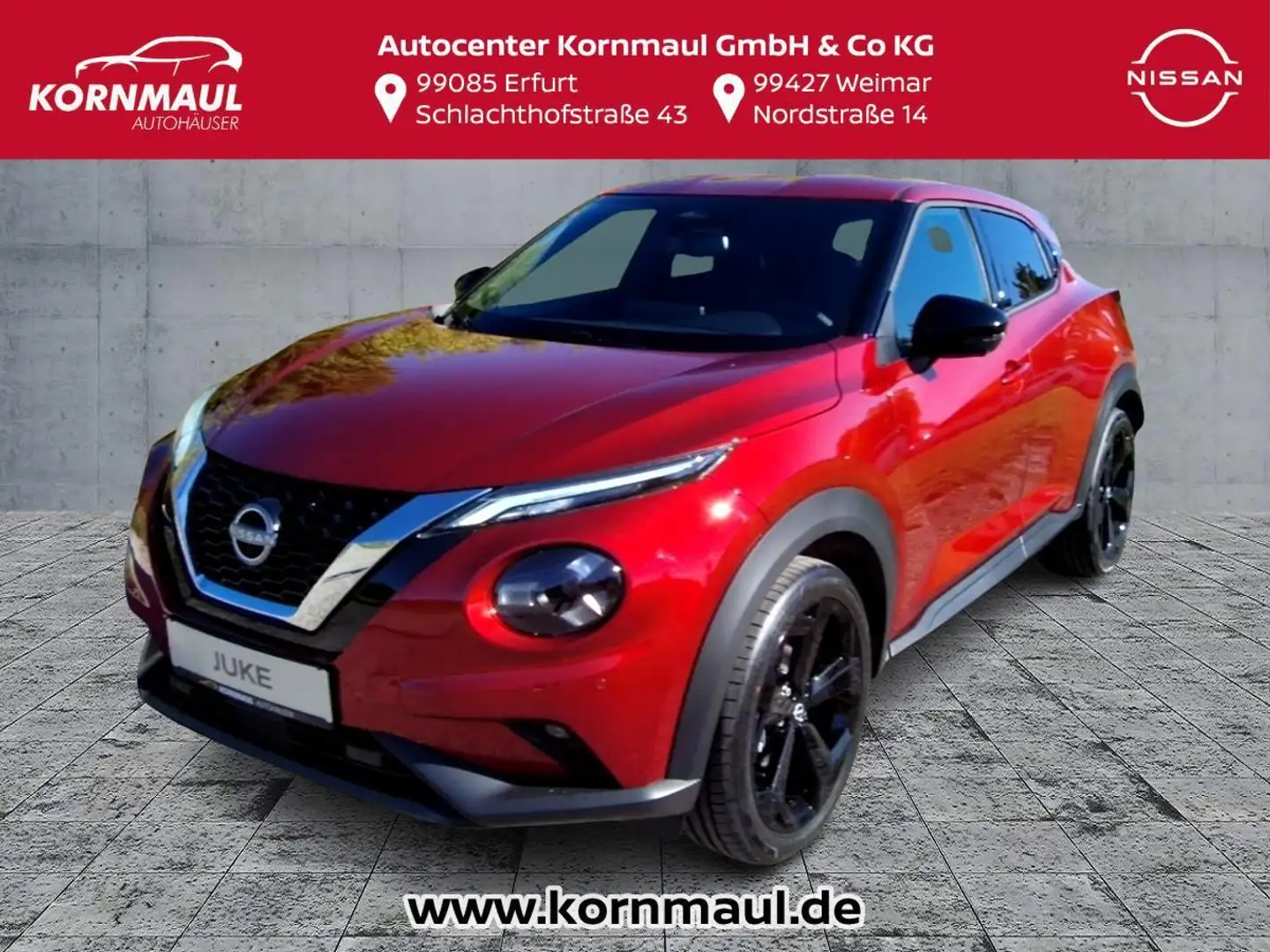 Nissan Juke Tekna 1.0 DIG-T 114PS AUTOMATIK/NAVI Rot - 1