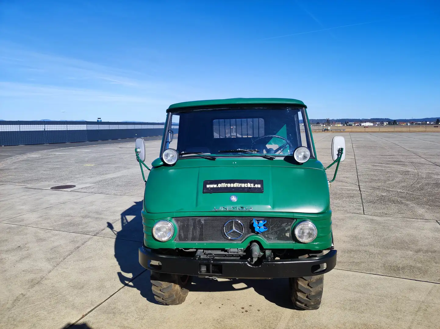 Mercedes-Benz UNIMOG 421 Agrar U45 Kipper Groen - 2