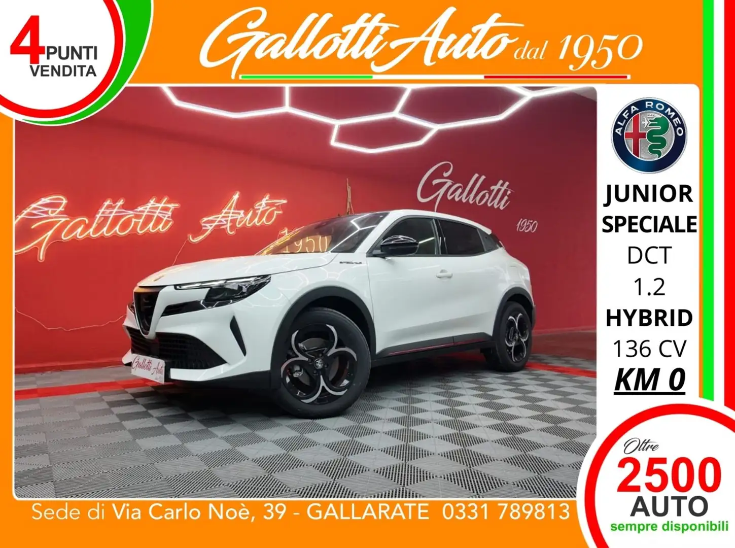 Alfa Romeo Junior Speciale 1.2 Hybrid 136cv edct6 Grau - 1