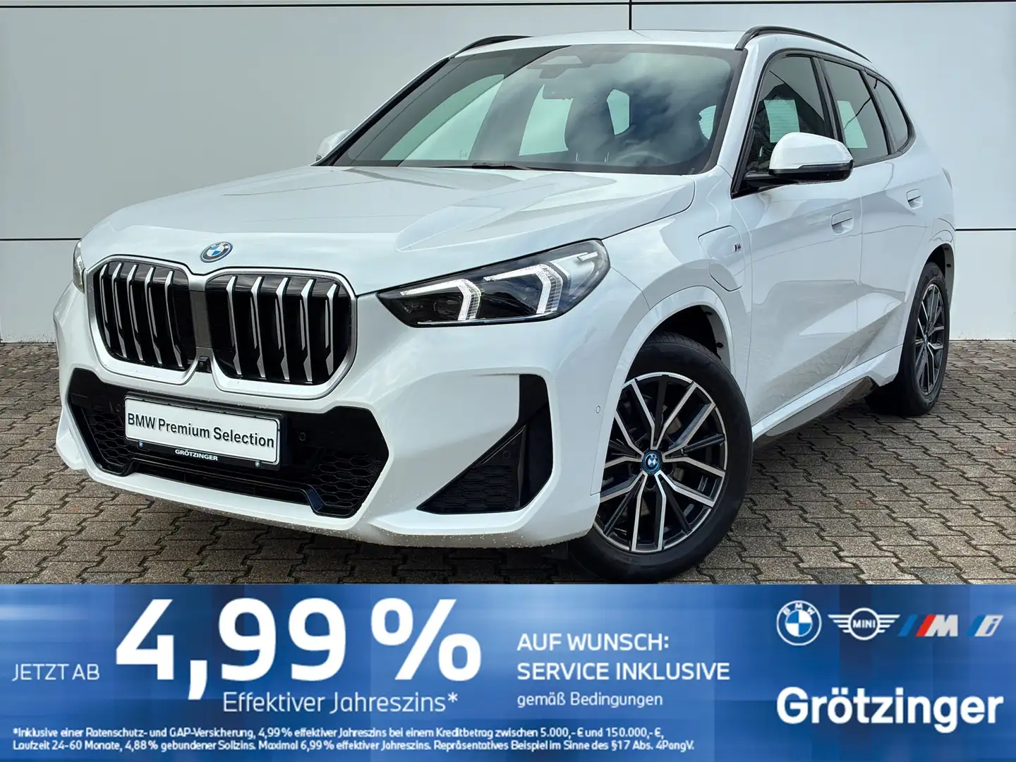 BMW X1 xDrive30e M Sport 1000 € AKTIONSPRÄMIE Weiß - 1