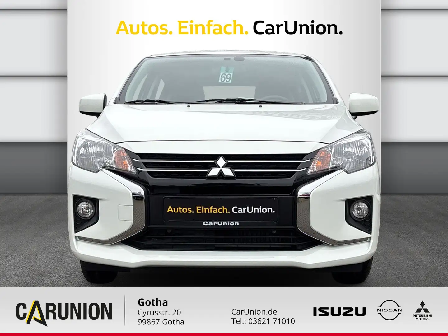 Mitsubishi Space Star Basis Blanc - 2