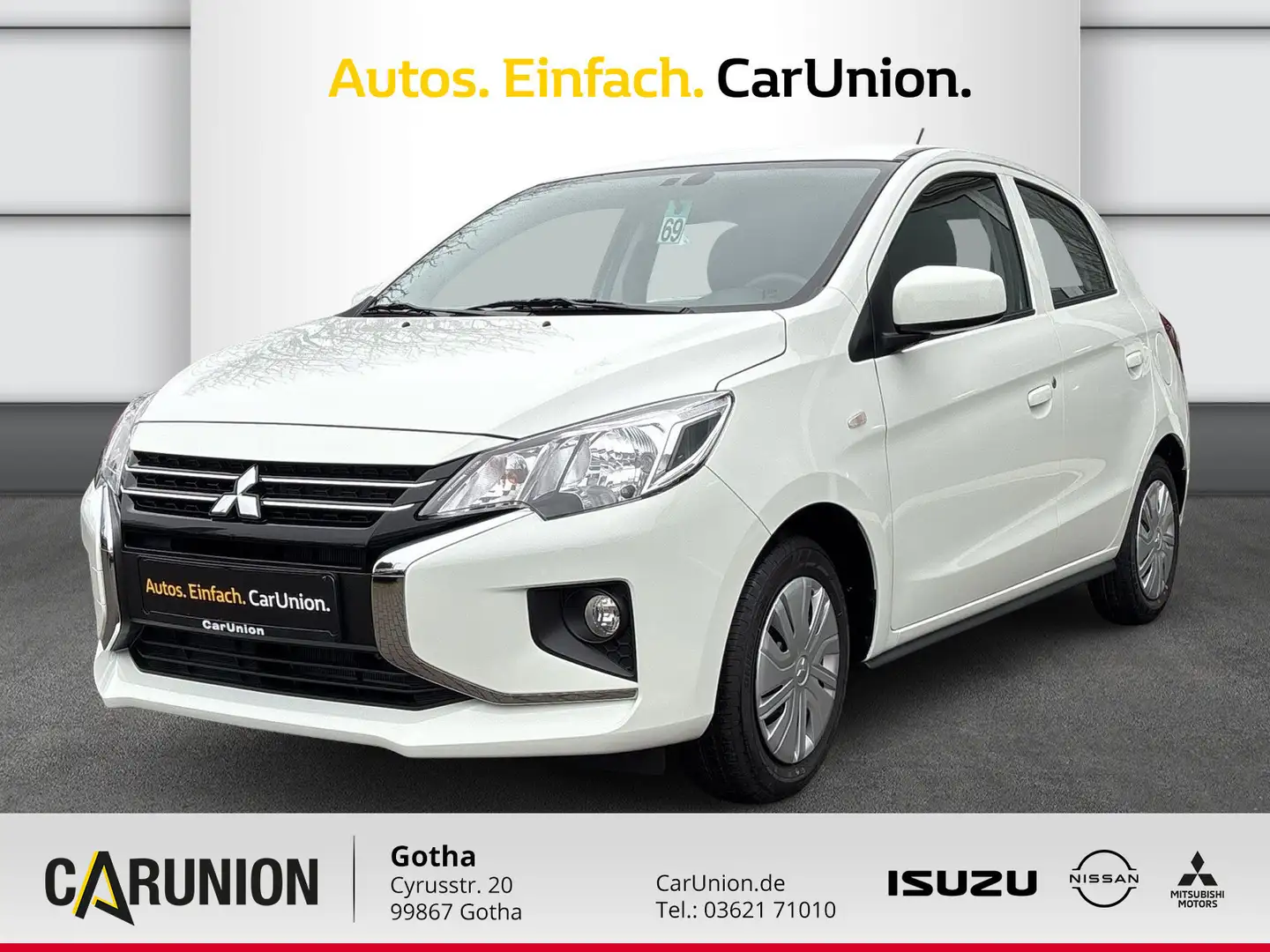 Mitsubishi Space Star Basis Blanc - 1