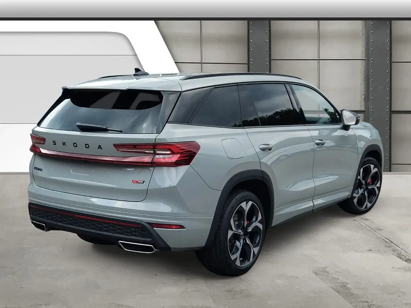 Skoda Kodiaq 2.0TSI RS Pano AHK .Headup Standh.DCC Grau - 2