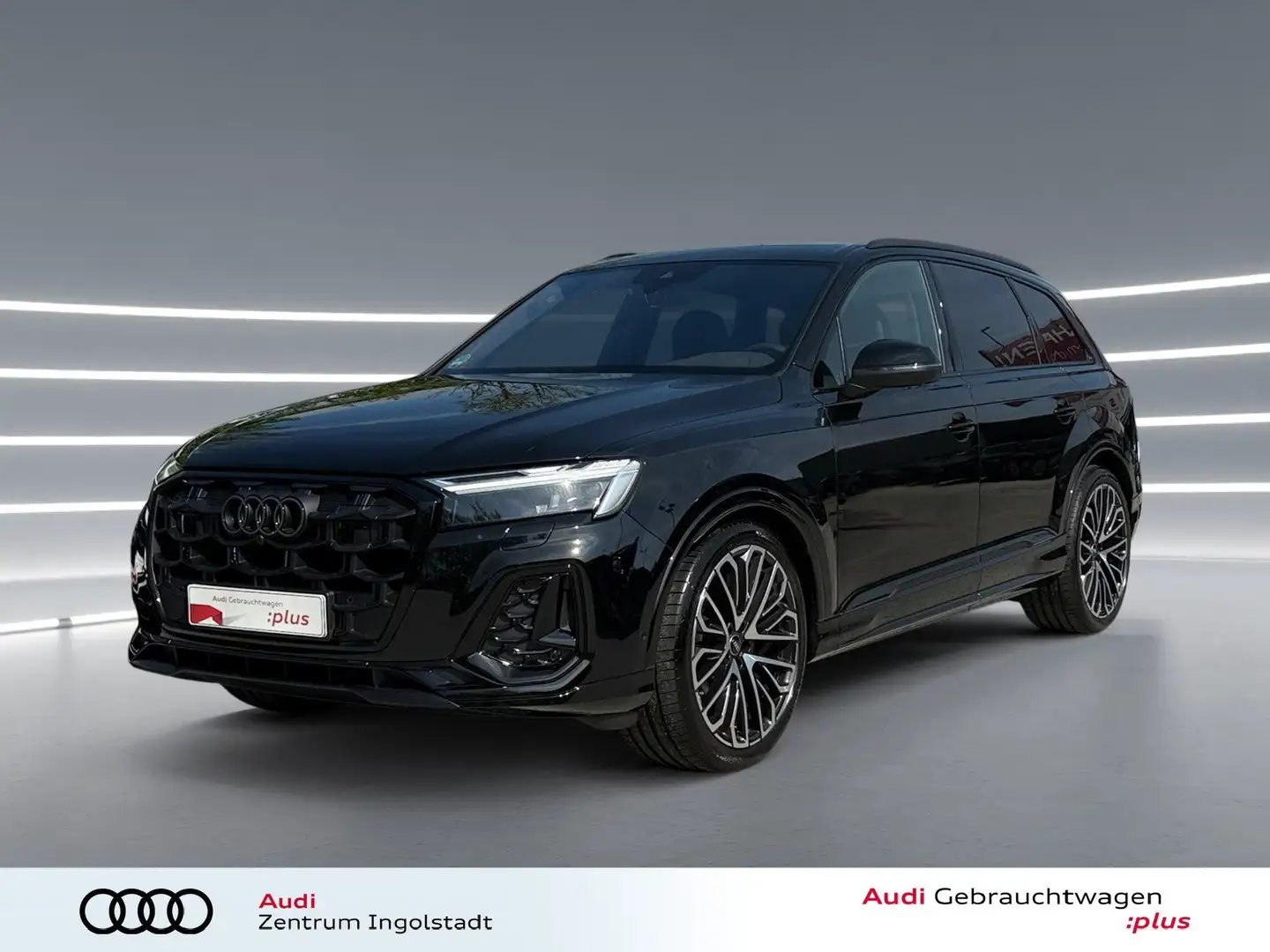 Audi Q7 50 TDI qu 2x S line MATRIX Pano STHZG AHK 22" Schwarz - 2