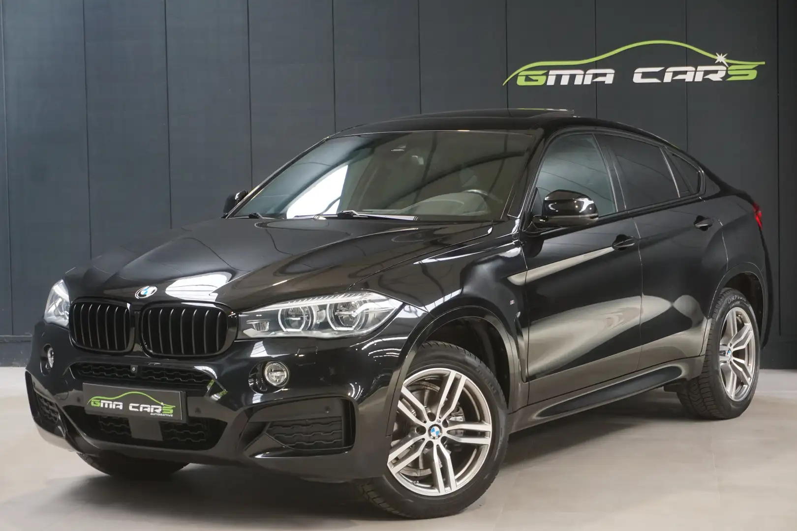 BMW X6 xDrive30d Auto. M Pack-360c-Leder-Head Up-Garantie Noir - 1