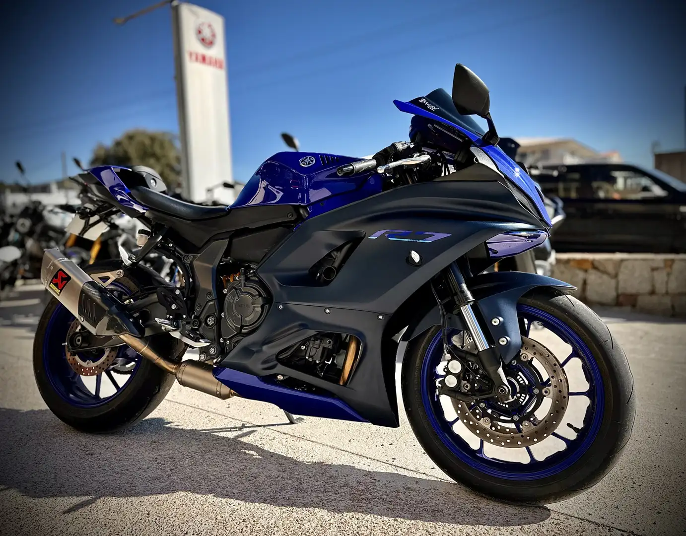 Yamaha YZF-R7 Bleu - 2