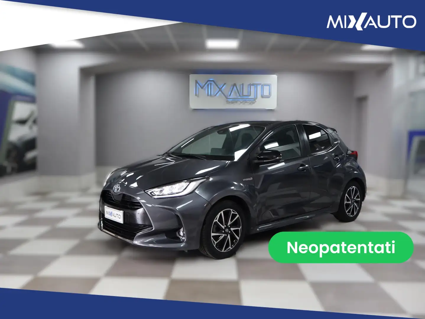 Toyota Yaris 1.5 Hybrid 5P Trend 92CV AUT EU6 Gri - 1