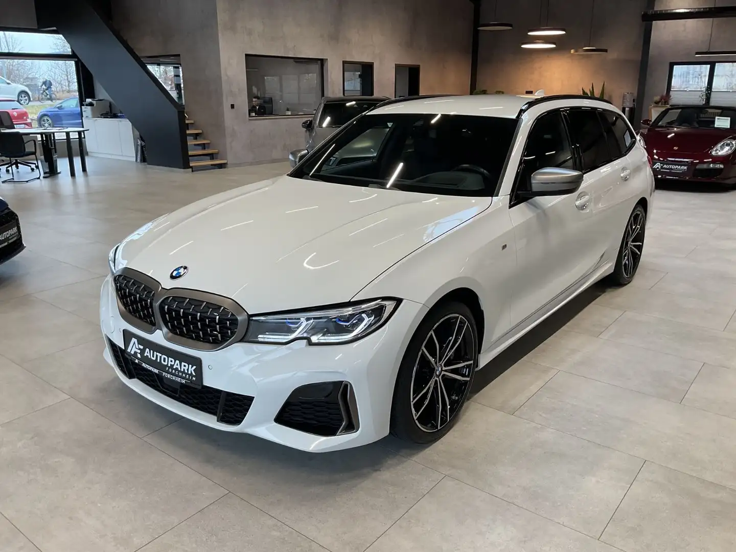 BMW M340d xDrive HuD H&K Keyless Laserl. 19" Alb - 1