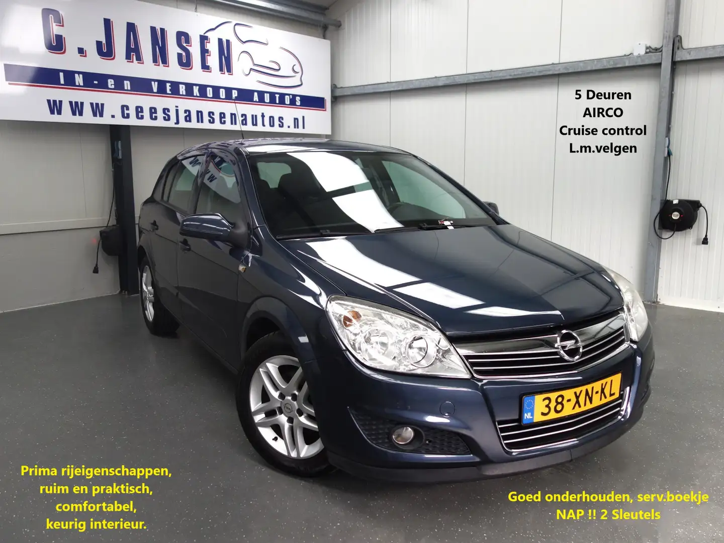 Opel Astra 1.6 Temptation KEURIGE AUTO !! Gris - 1