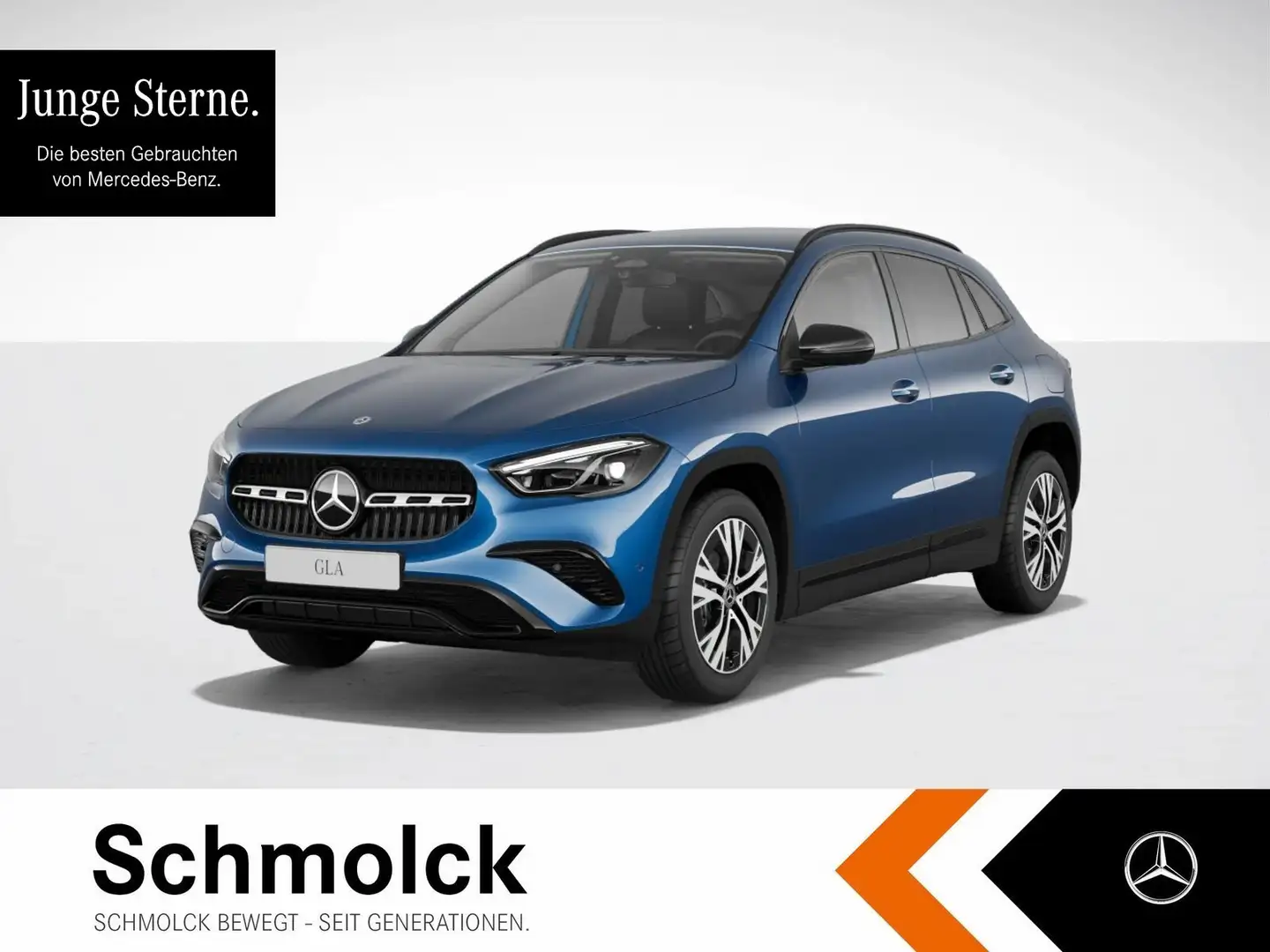 Mercedes-Benz GLA 180 PROGRESSIVE+7G+MLTB+KYLSGO+NGHT+DSTR+CAM Schwarz - 1