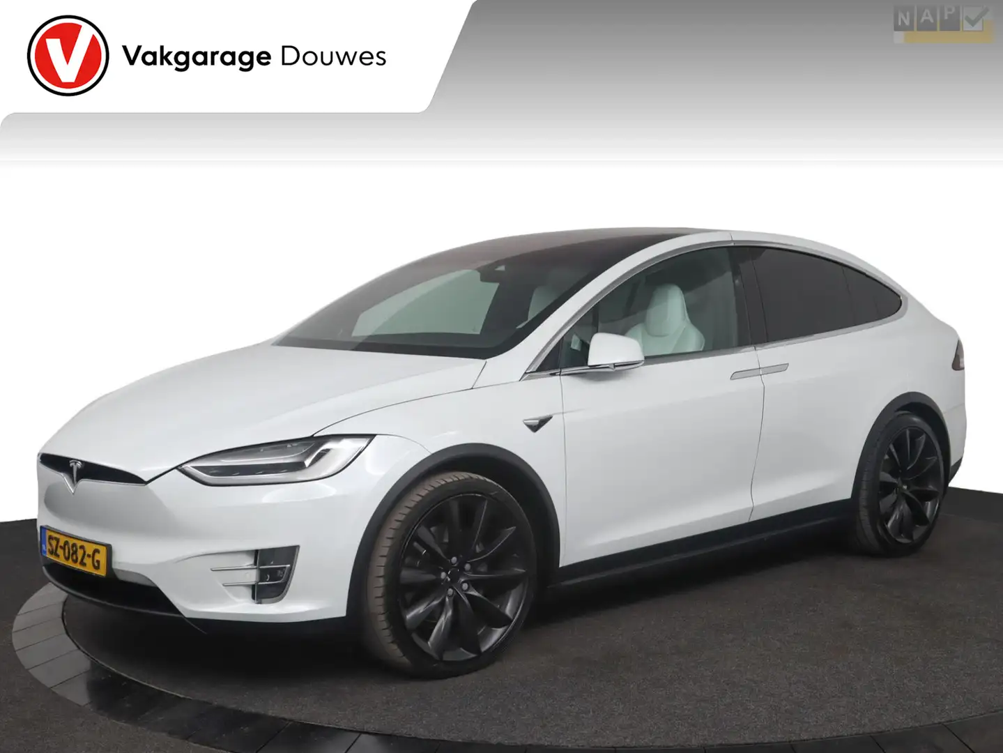 Tesla Model X 100D 7p. | NAP | 7pers! | Luchtvering | Trekhaak Wit - 1