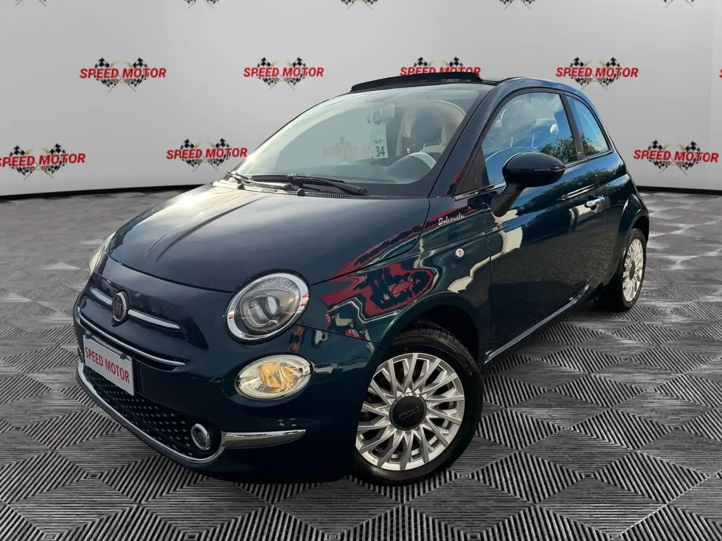 Fiat 500C 500 C 1.0 Hybrid Dolcevita, CARPLAY, PRONTA CONSE Blu/Azzurro - 1