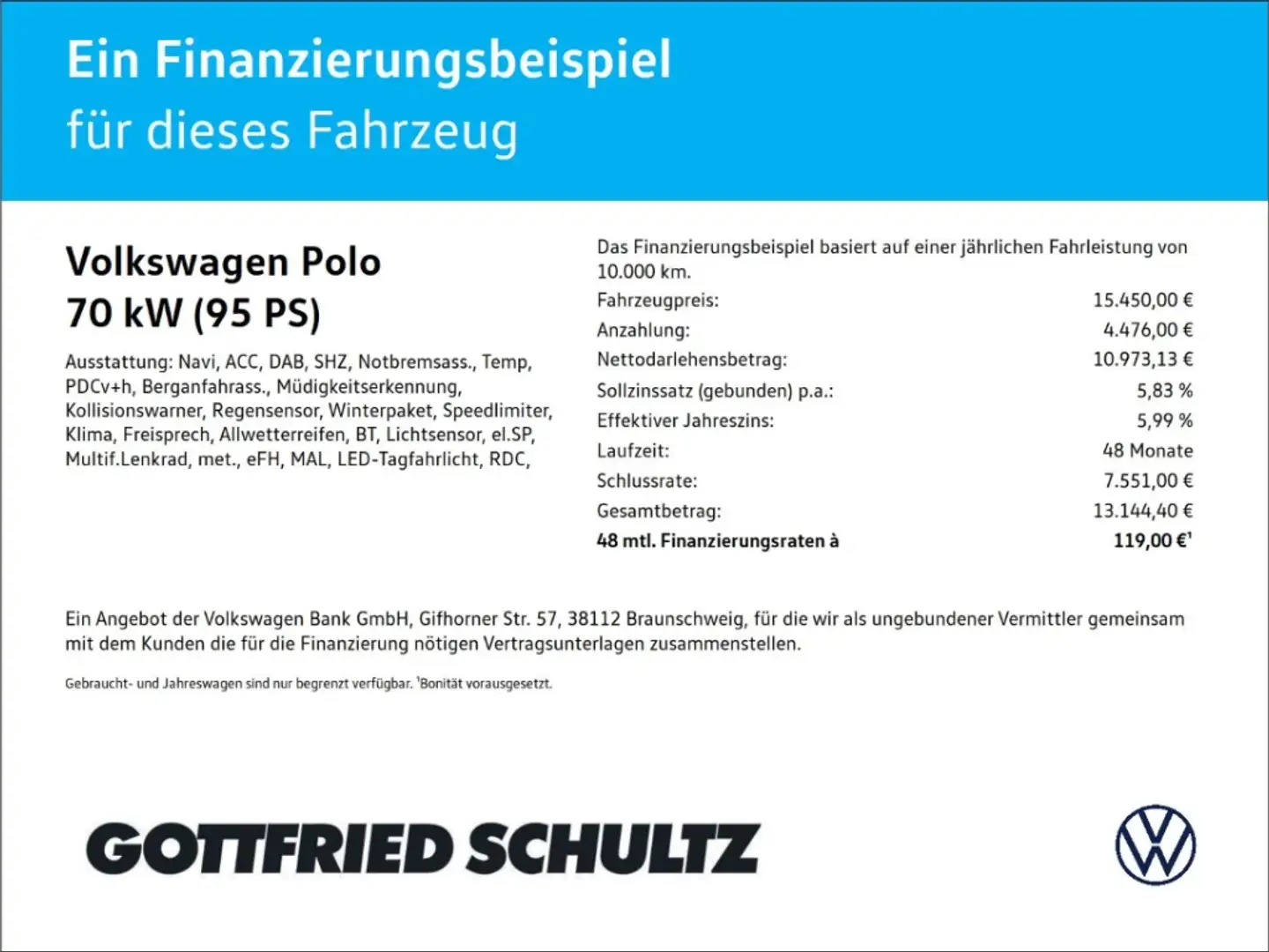 Volkswagen Polo Comfortline 1.0 TSI Navi Sitzheizung Argento - 2