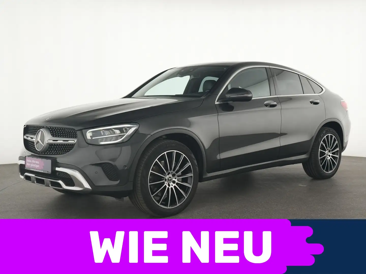 Mercedes-Benz GLC 300 4M HuD|Navi|eSitze|Memory|Multikontur Black - 1