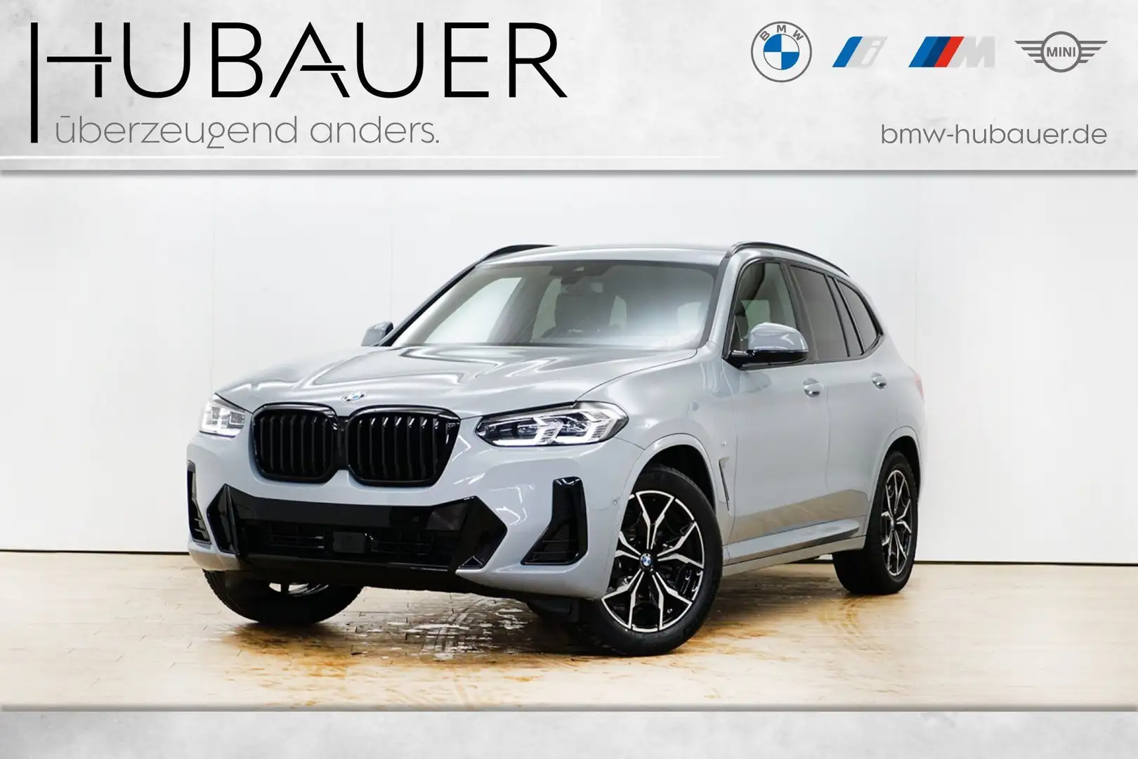 BMW X3 xDrive20d [M Sport, Navi, ACC, RFK, LED, 19" LMR] Grau - 1