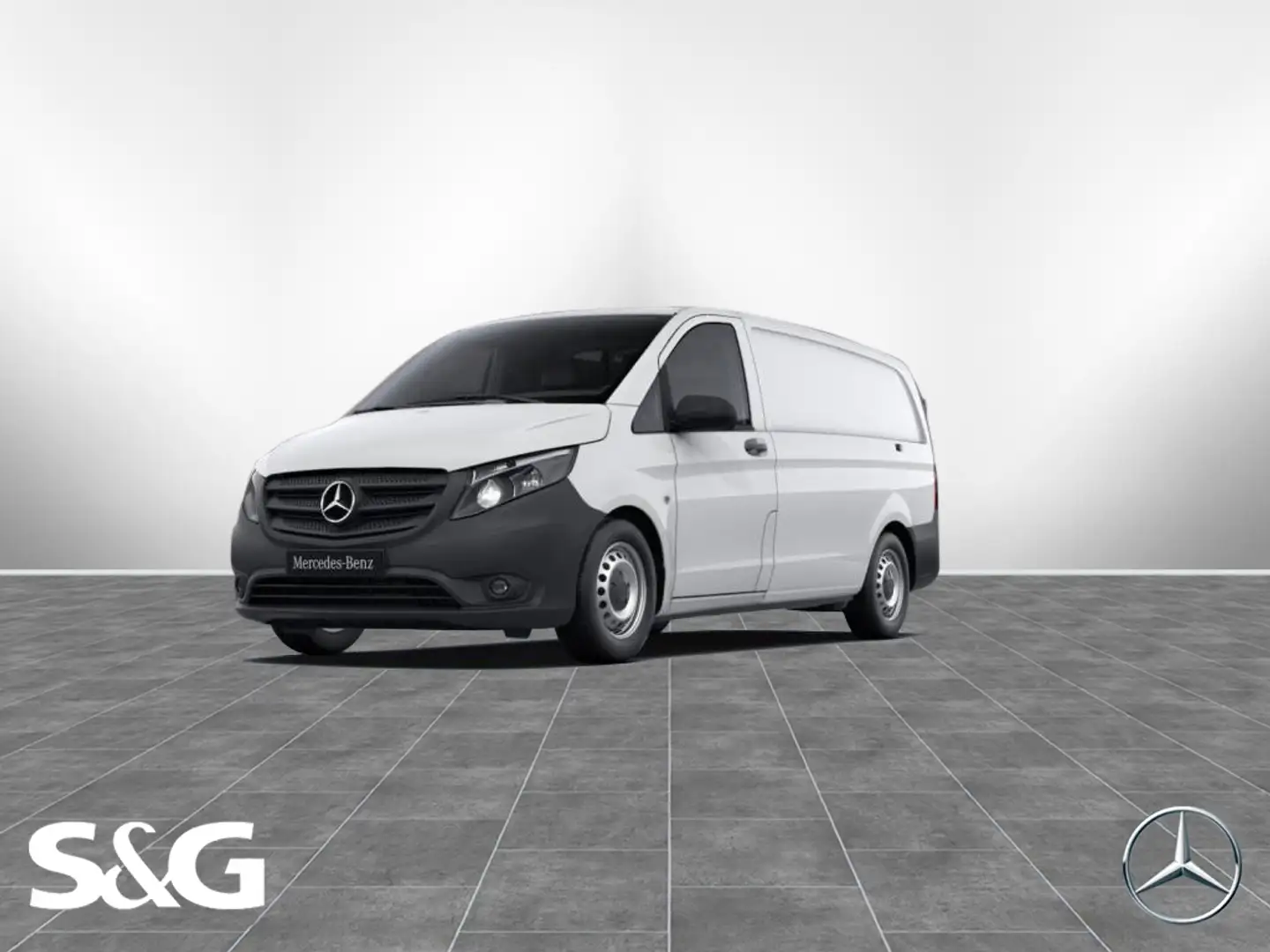 Mercedes-Benz Vito 114 CDI Kasten Lang PRO RüKam+Tempomat Weiß - 1