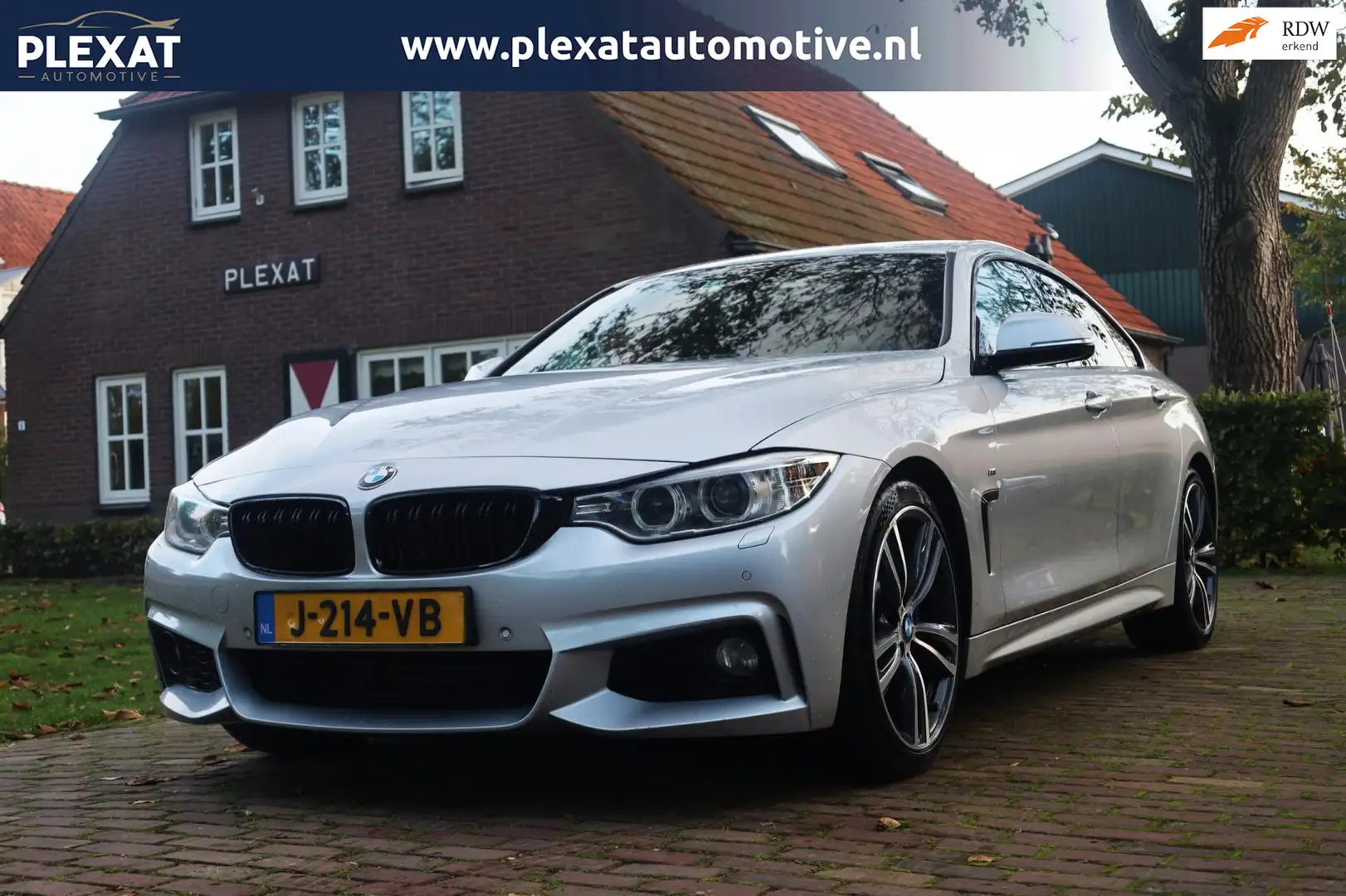 BMW 430 4-serie Gran Coupé 430d High Executive Aut. | M-Pa Grijs - 1