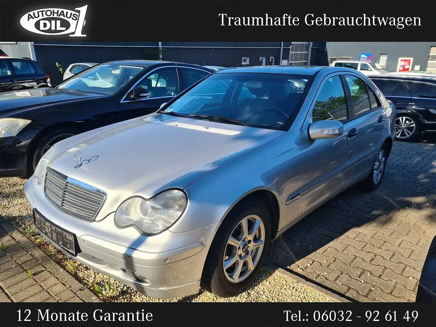 Mercedes-Benz C 220 CDI ** 1 Hand * alter Mann gefahren * Argent - 1