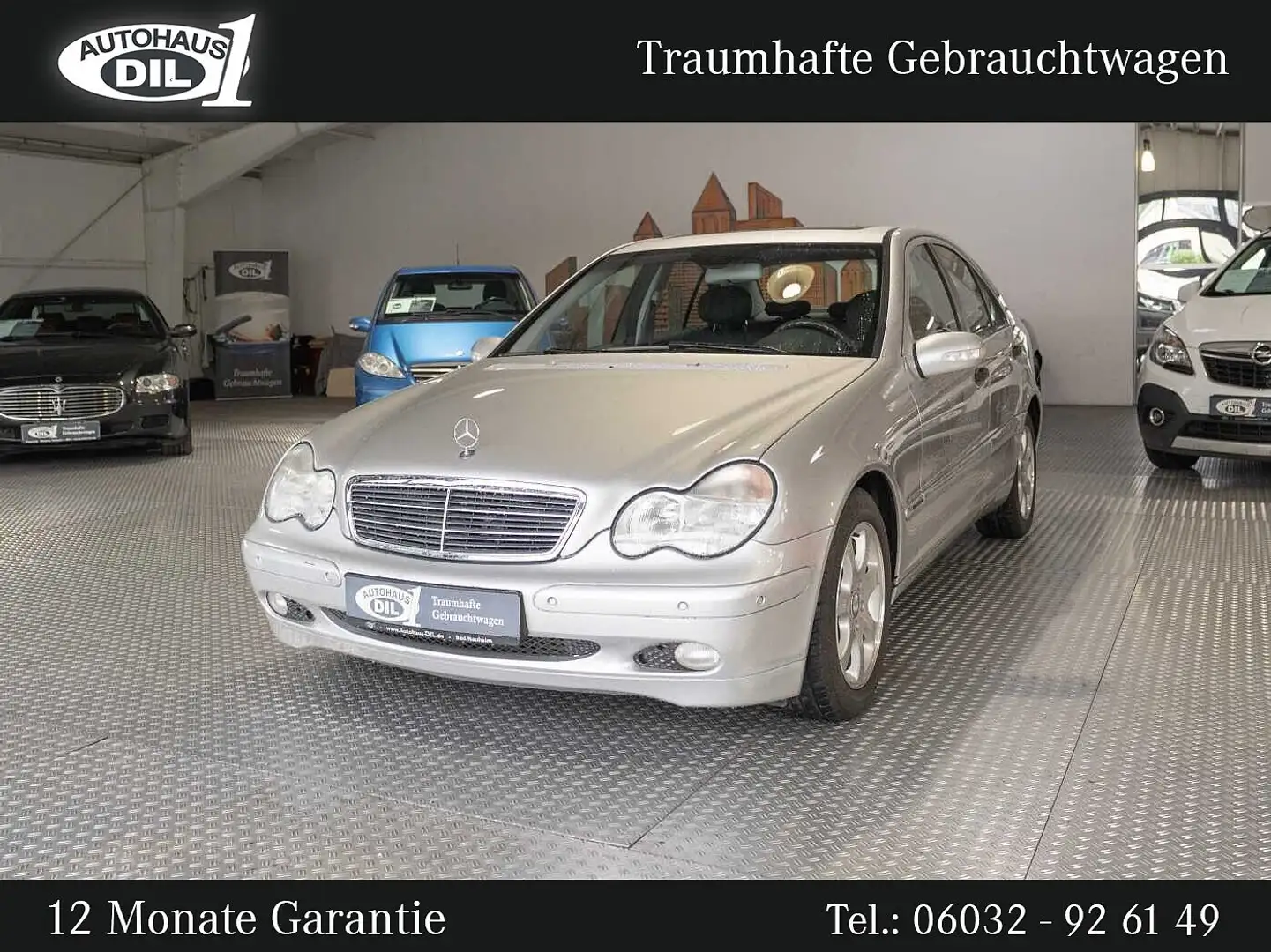 Mercedes-Benz C 220 CDI ** 1 Hand * TÜV + ASU NEU Argent - 1